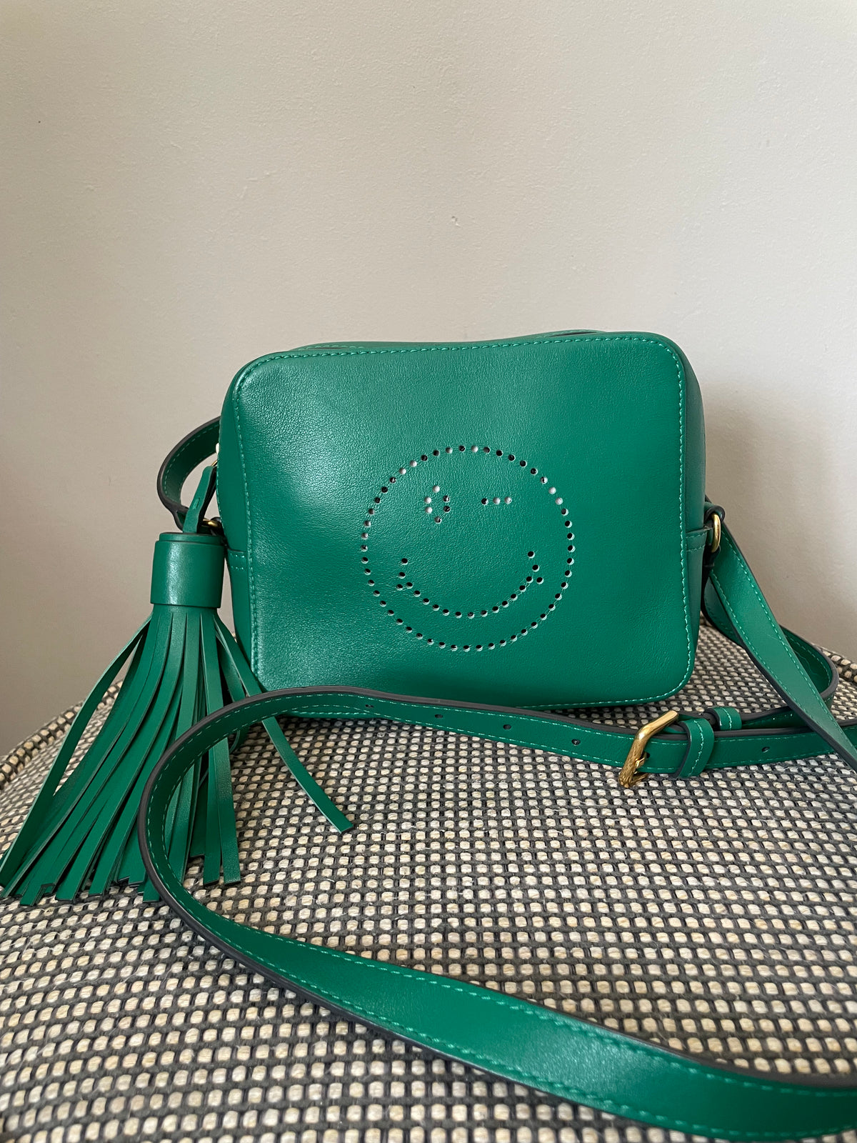 Preloved Anya Hindmarch Wink Crossbody Bag