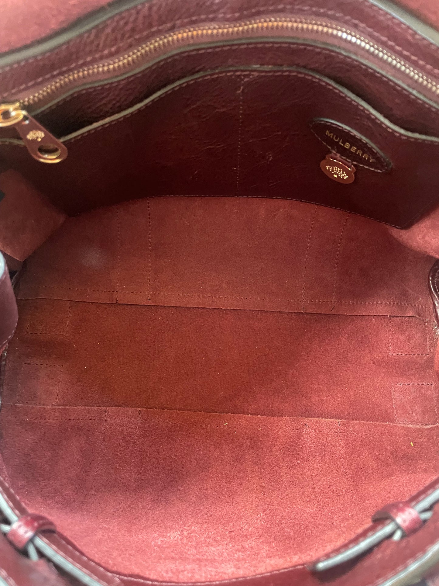 Preloved Mulberry Bayswater Tote Bag, Large