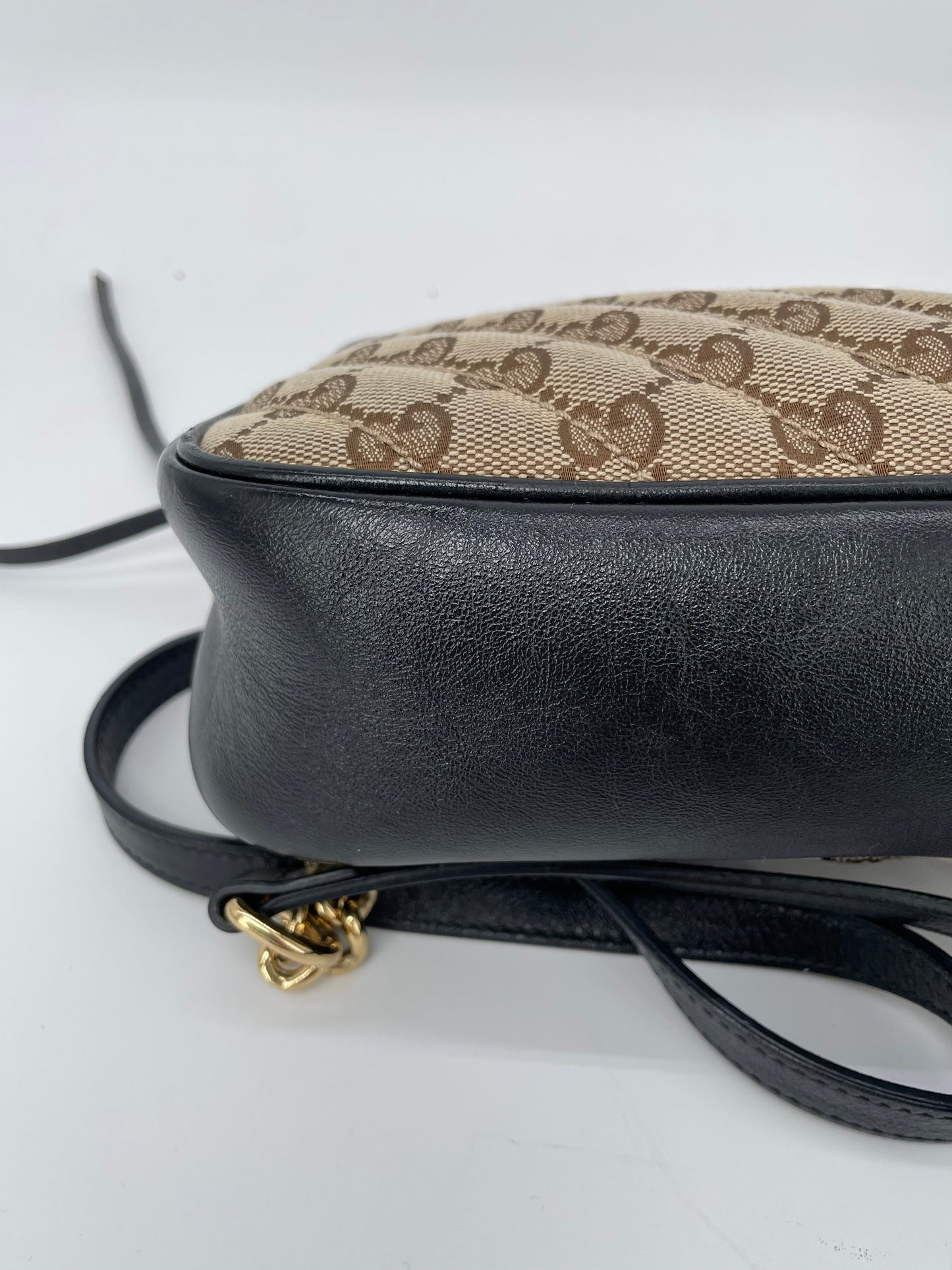 Preloved Gucci Matelasse Diagonal GG Marmont Bag, Small
