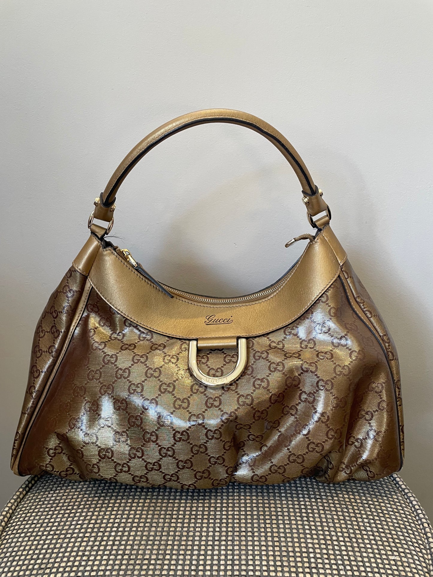 Preloved Gucci D-Ring Shoulder Bag