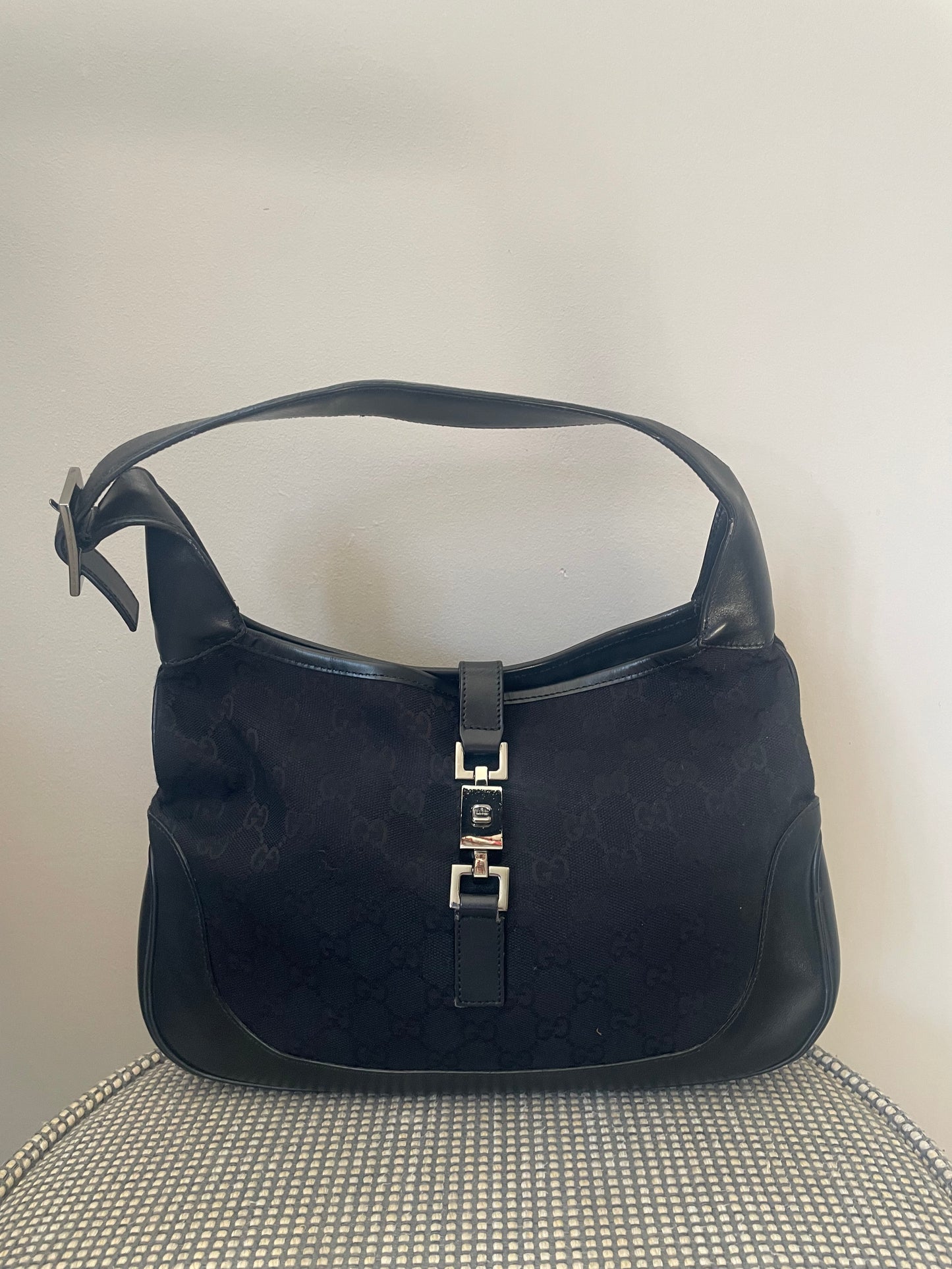 Preloved Gucci Vintage Jackie Shoulder Bag, Small