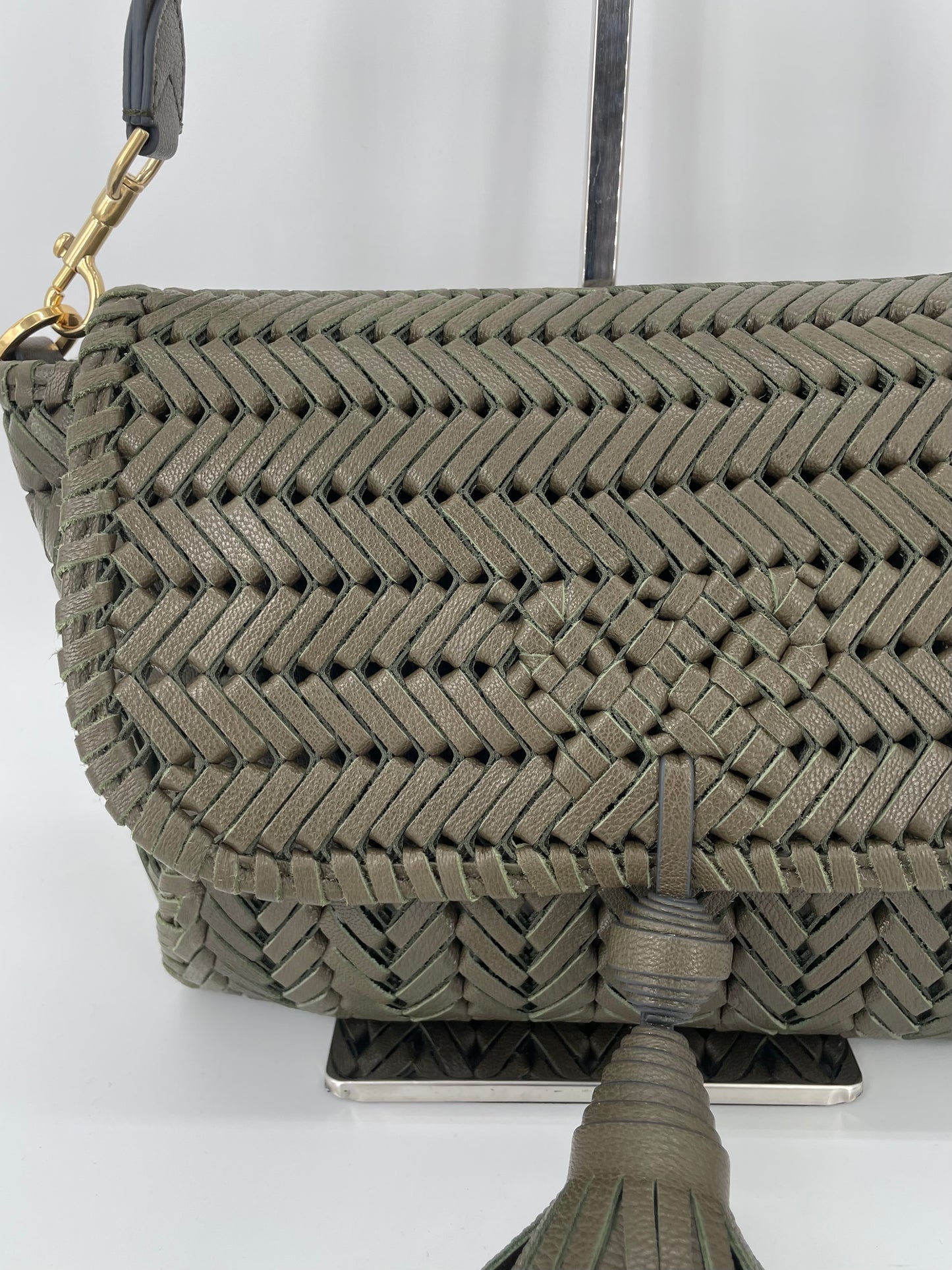 Preloved Anya Hindmarch Neeson Tassel Shoulder Bag