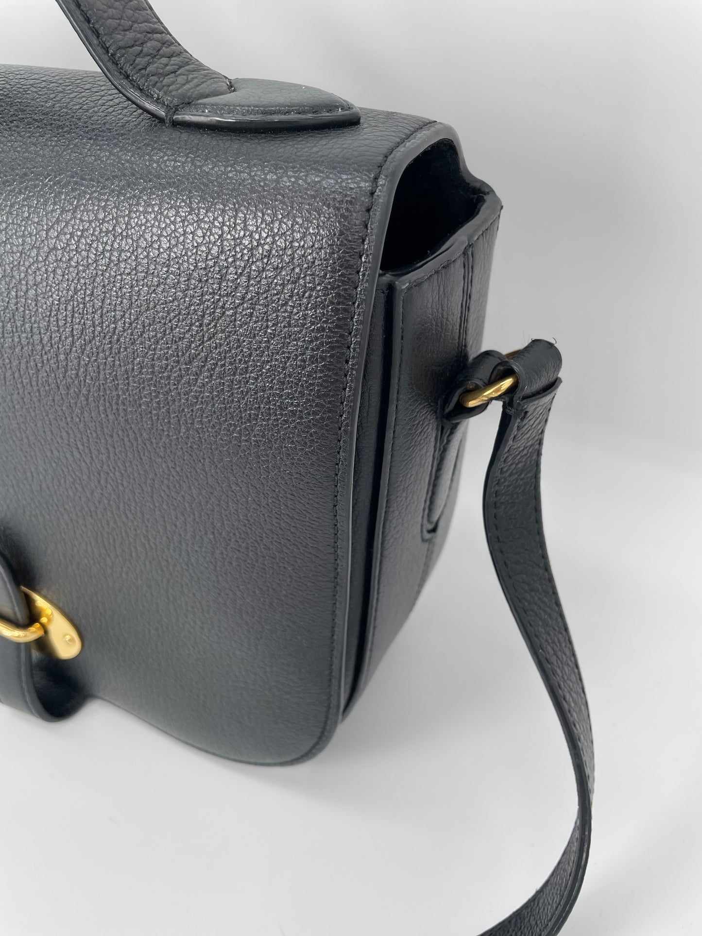 Preloved Mulberry Tenby Satchel Shoulder Bag, Large