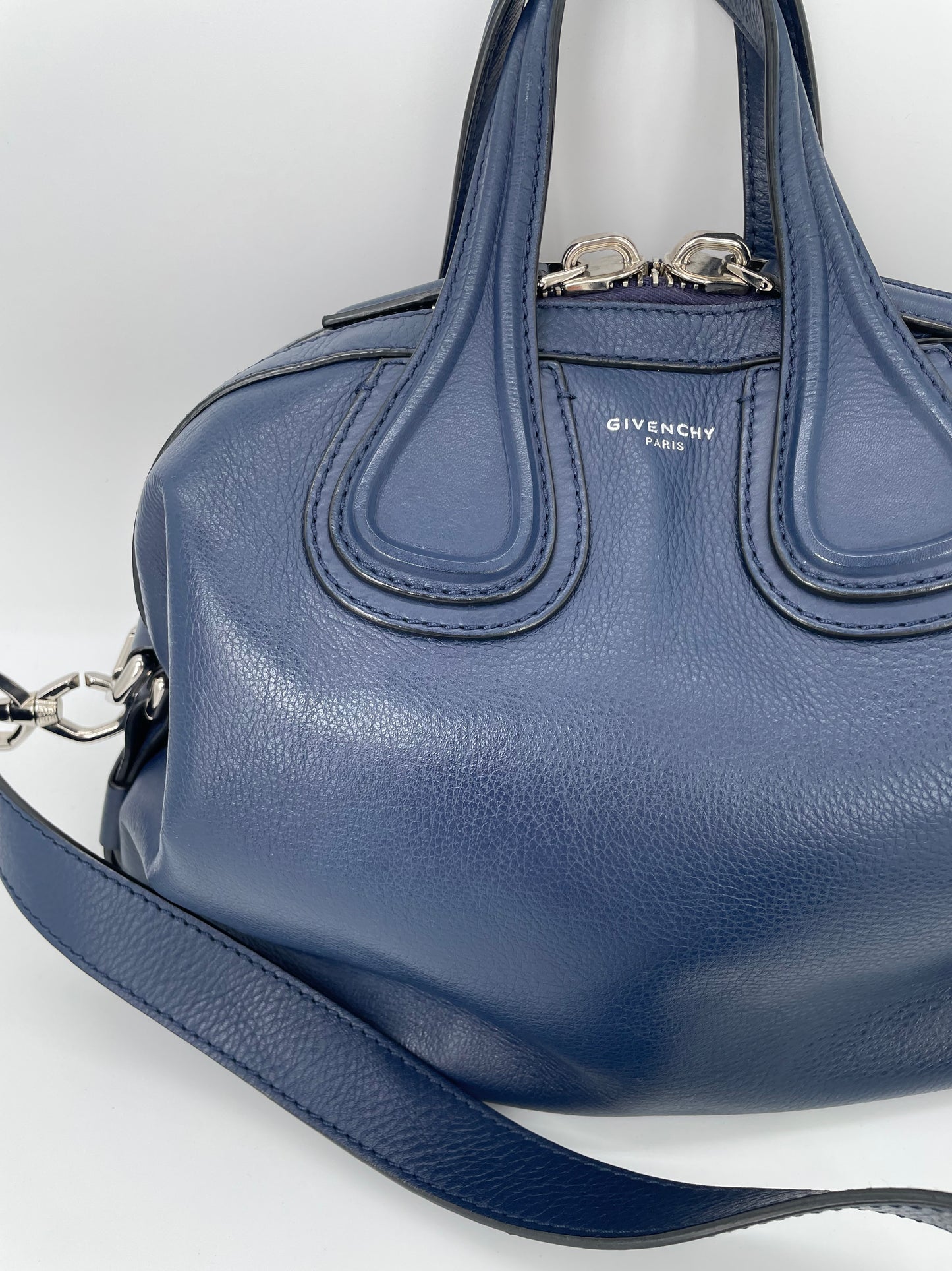 Preloved Givenchy Nightingale Shoulder Tote Bag, Small