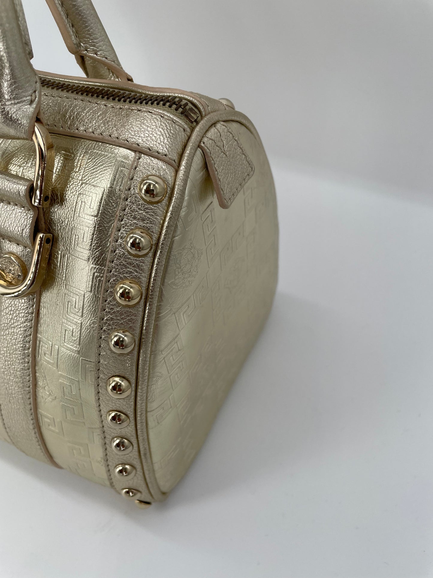 Preloved Vintage Versace Medusa Boston Bag
