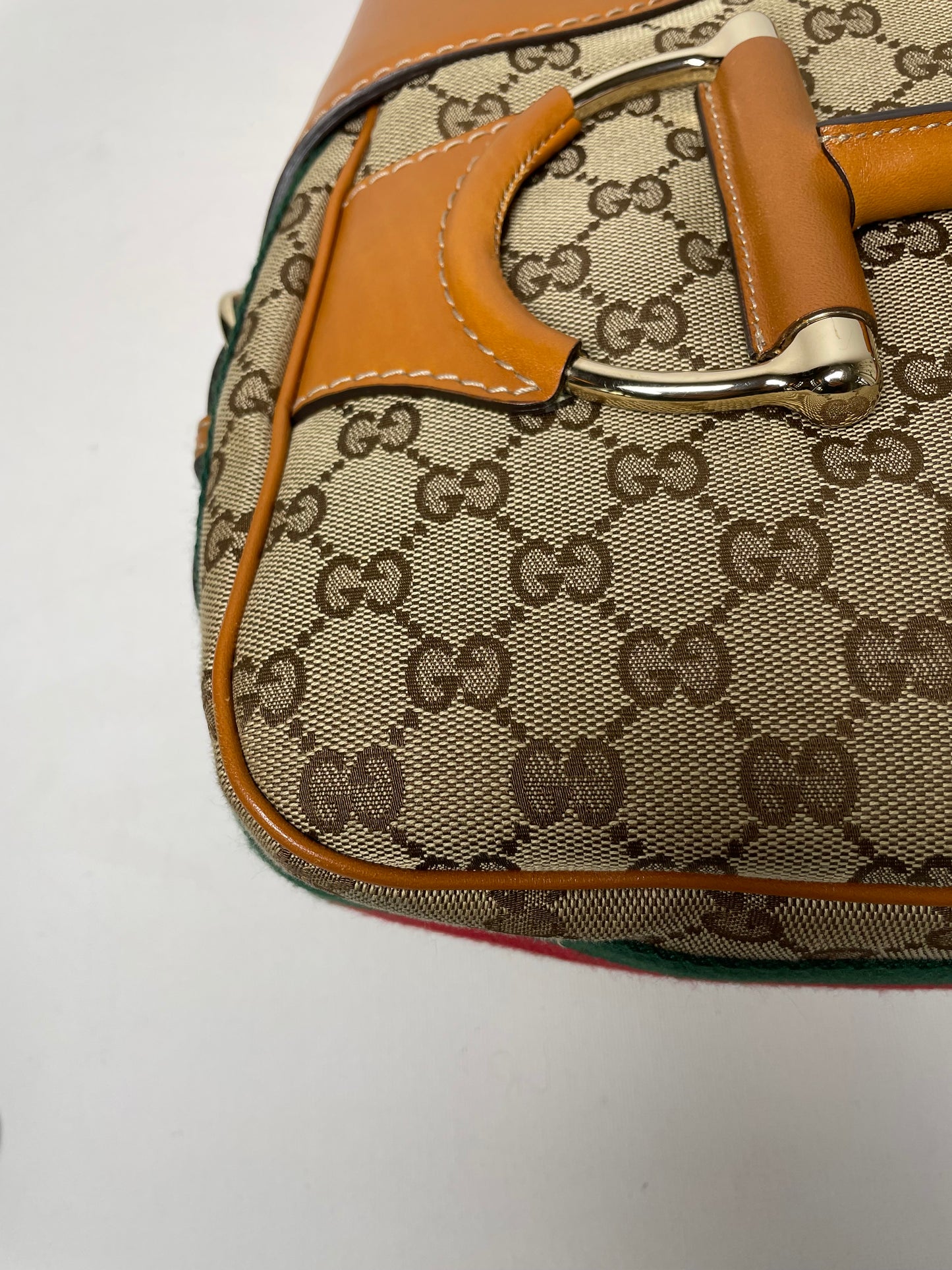 Preloved Gucci GG Heritage Horsebit Hobo Bag