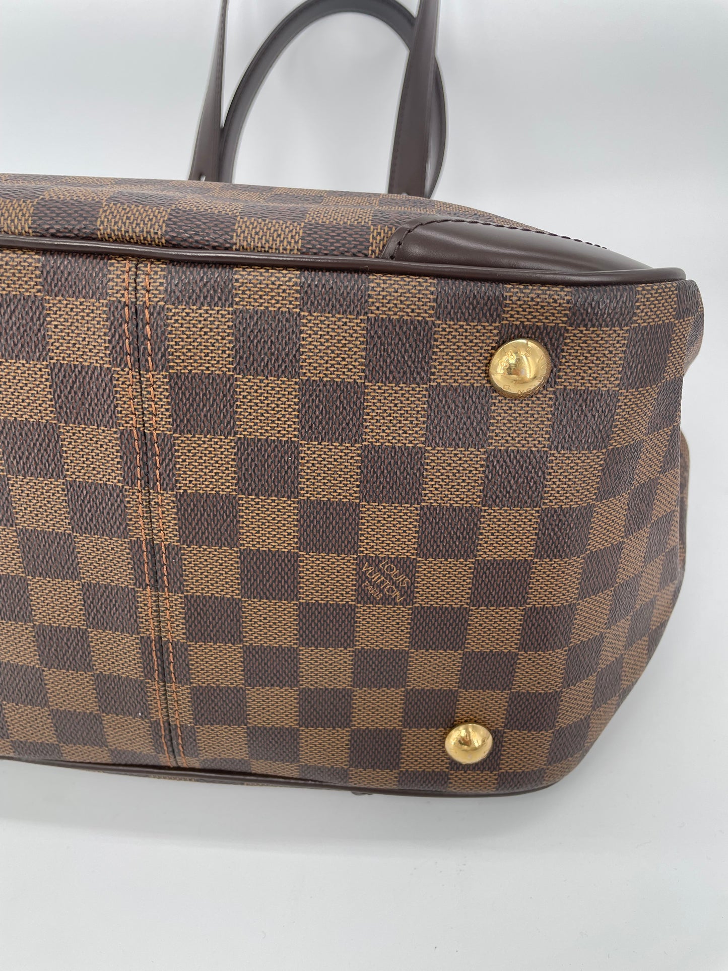 Preloved Louis Vuitton Damier Ebene Verona Shoulder Bag