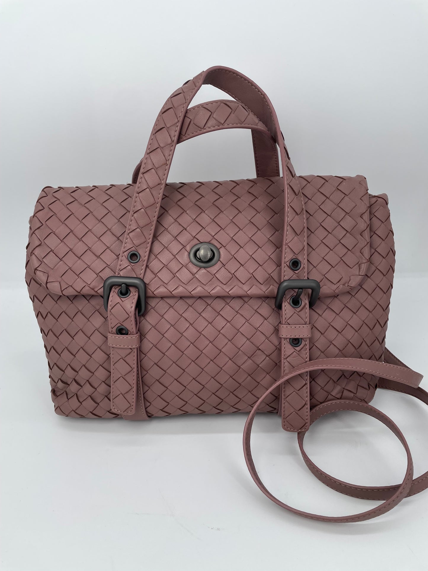 Preloved Bottega Veneta Two Way Satchel Bag