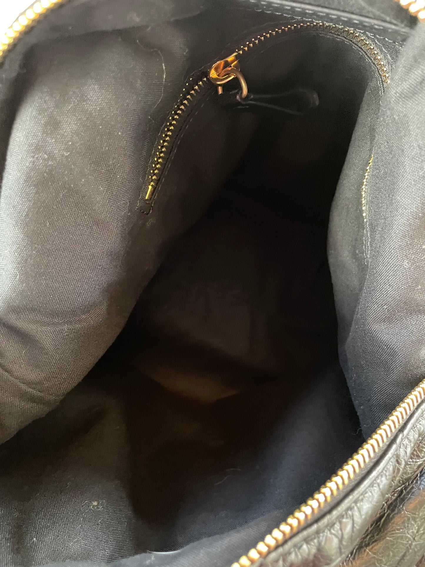 Preloved Balenciaga Quilted Crush Shoulder Bag, Medium