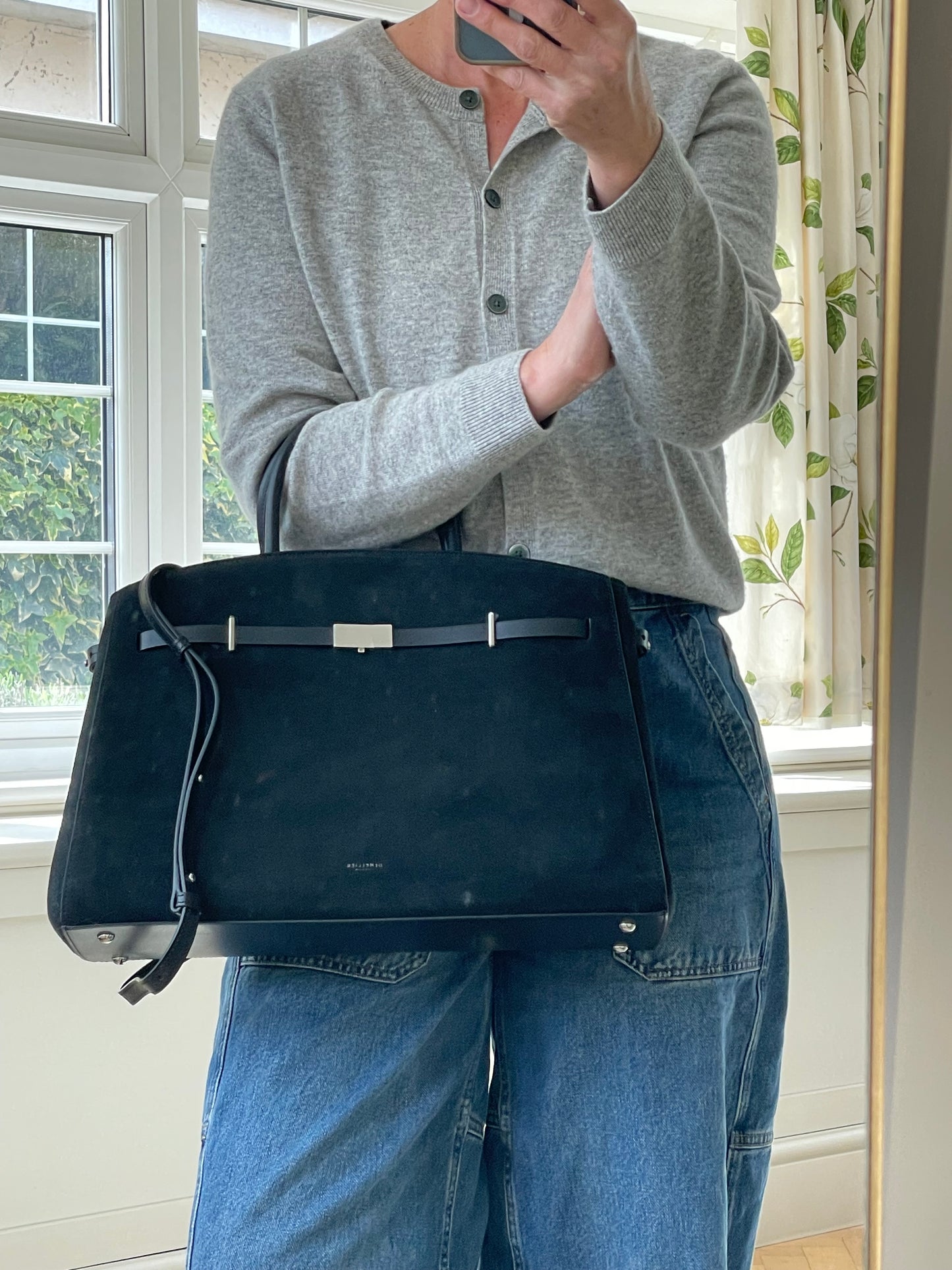 Preloved DeMellier Hudson Tote Bag with Long Strap, Large