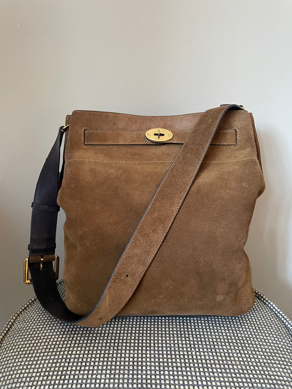 Preloved Mulberry Islington Bucket Bag, Large