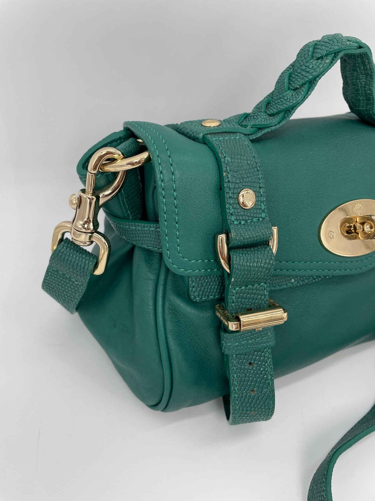 Preloved Mulberry Alexa Satchel Bag, Mini