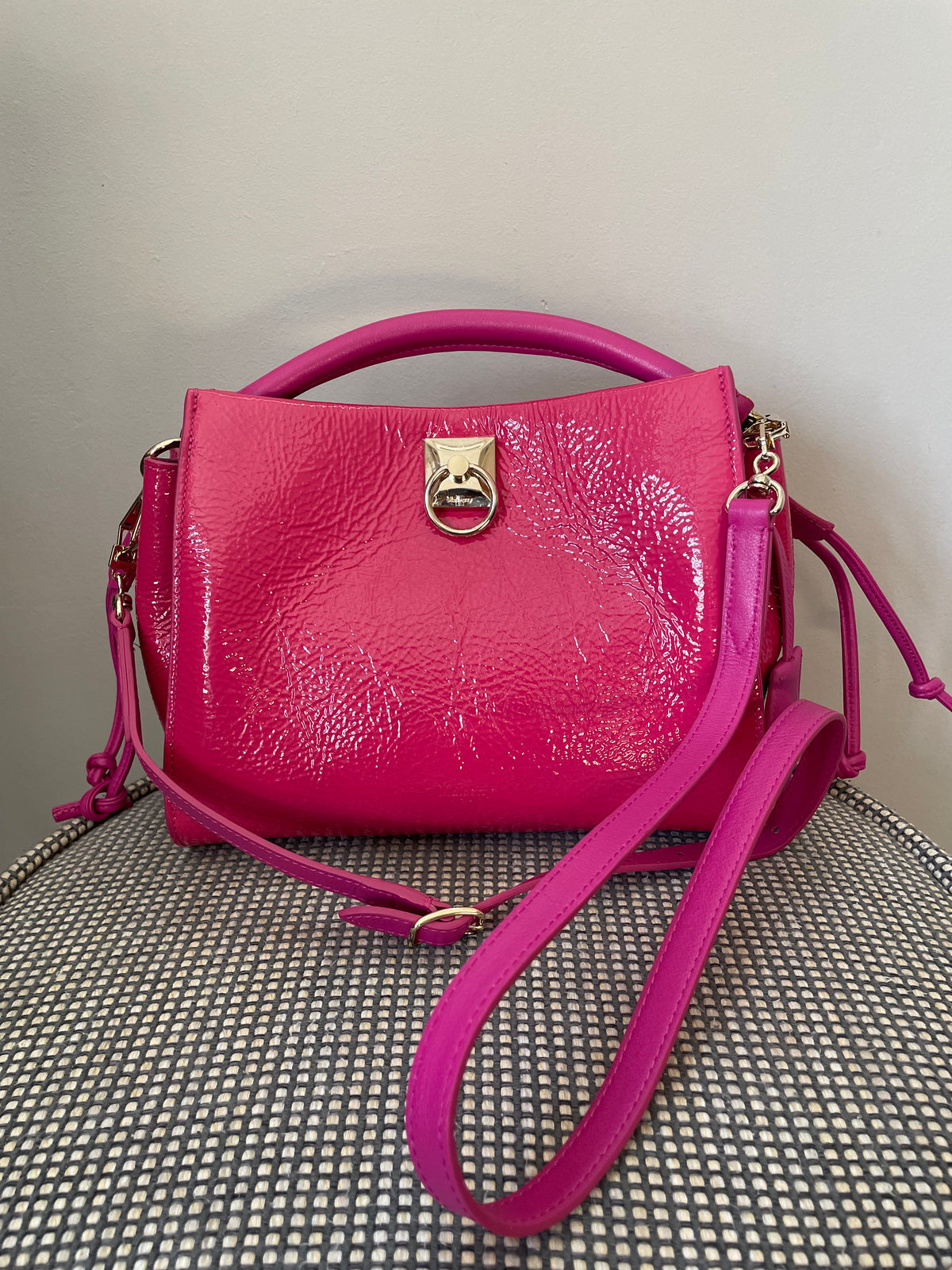 Preloved Mulberry Iris Top Handle, Shoulder Bag, Small
