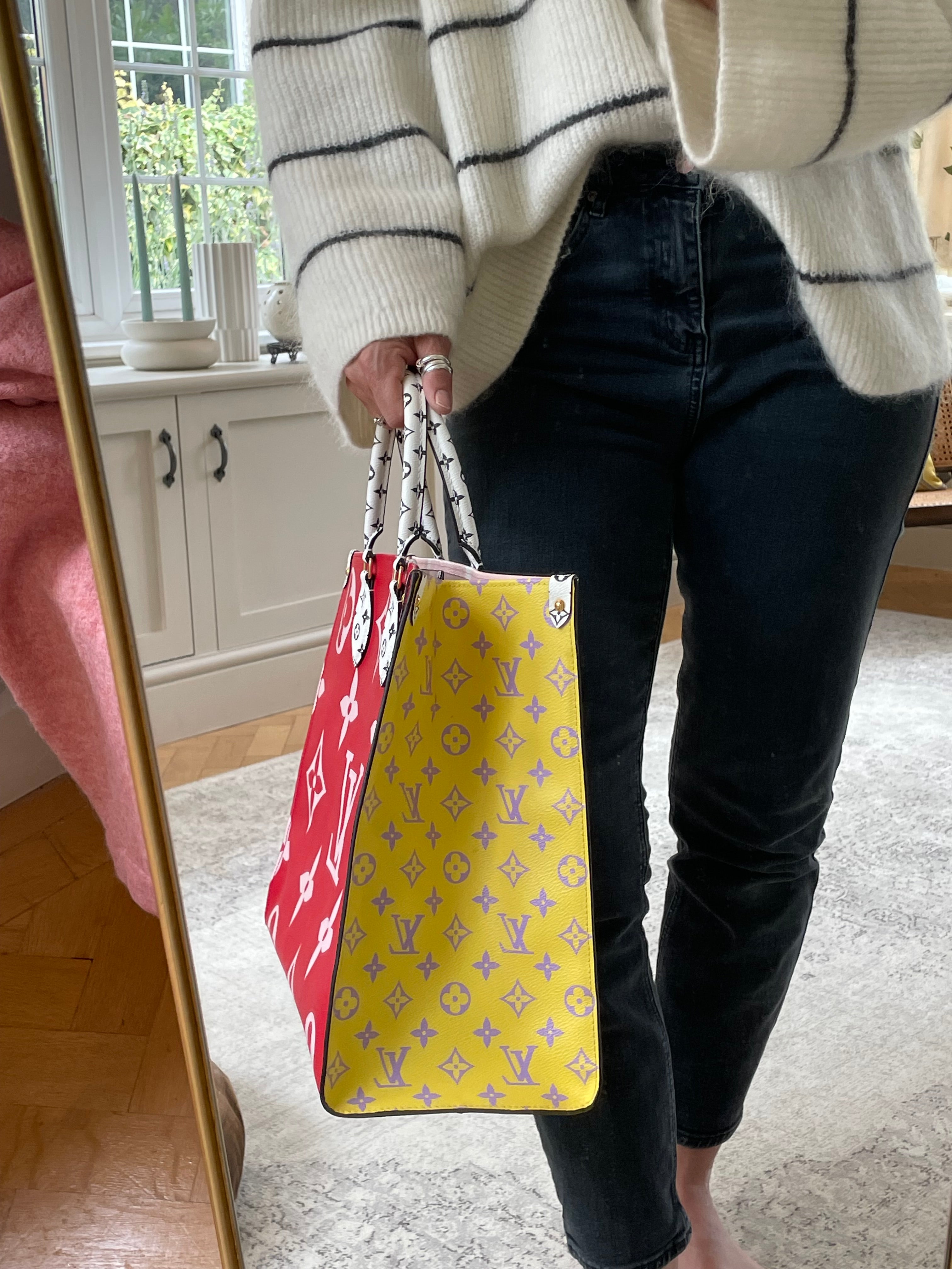 Preloved Louis Vuitton Onthego Giant Monogram Carry Kind