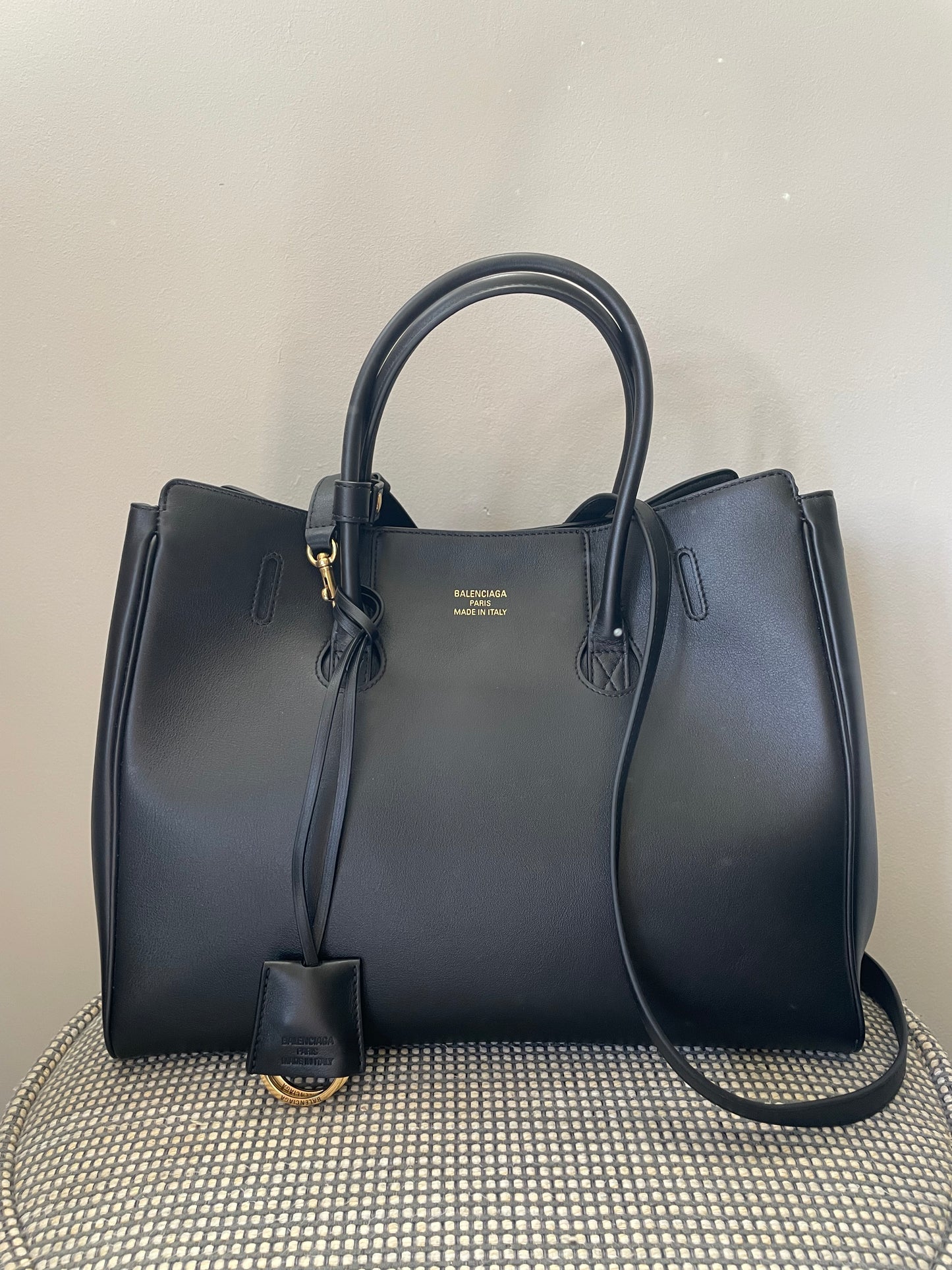Preloved Balenciaga Hampton Tote Bag, Small