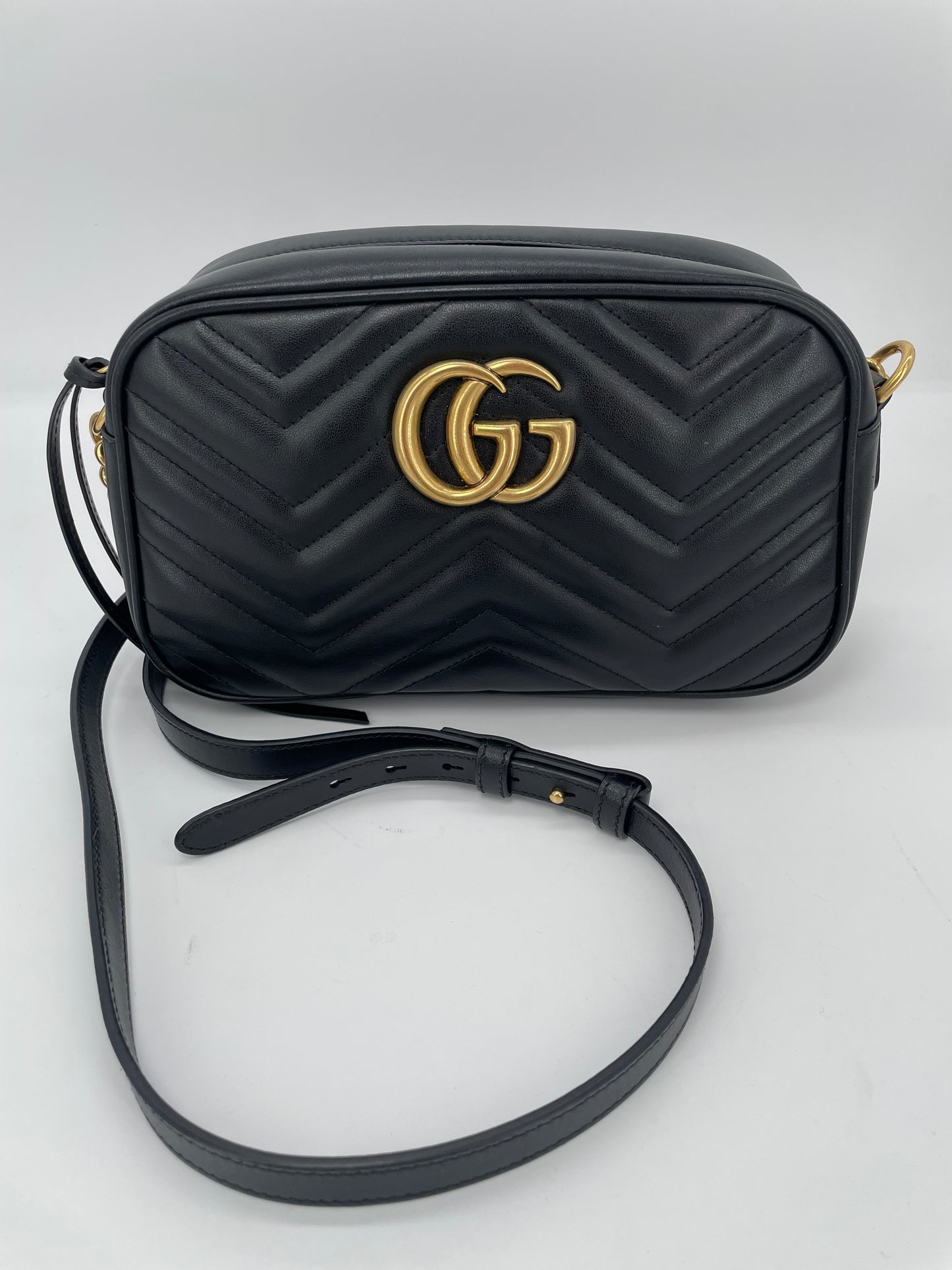 Preloved Gucci Marmont Shoulder Bag, Small