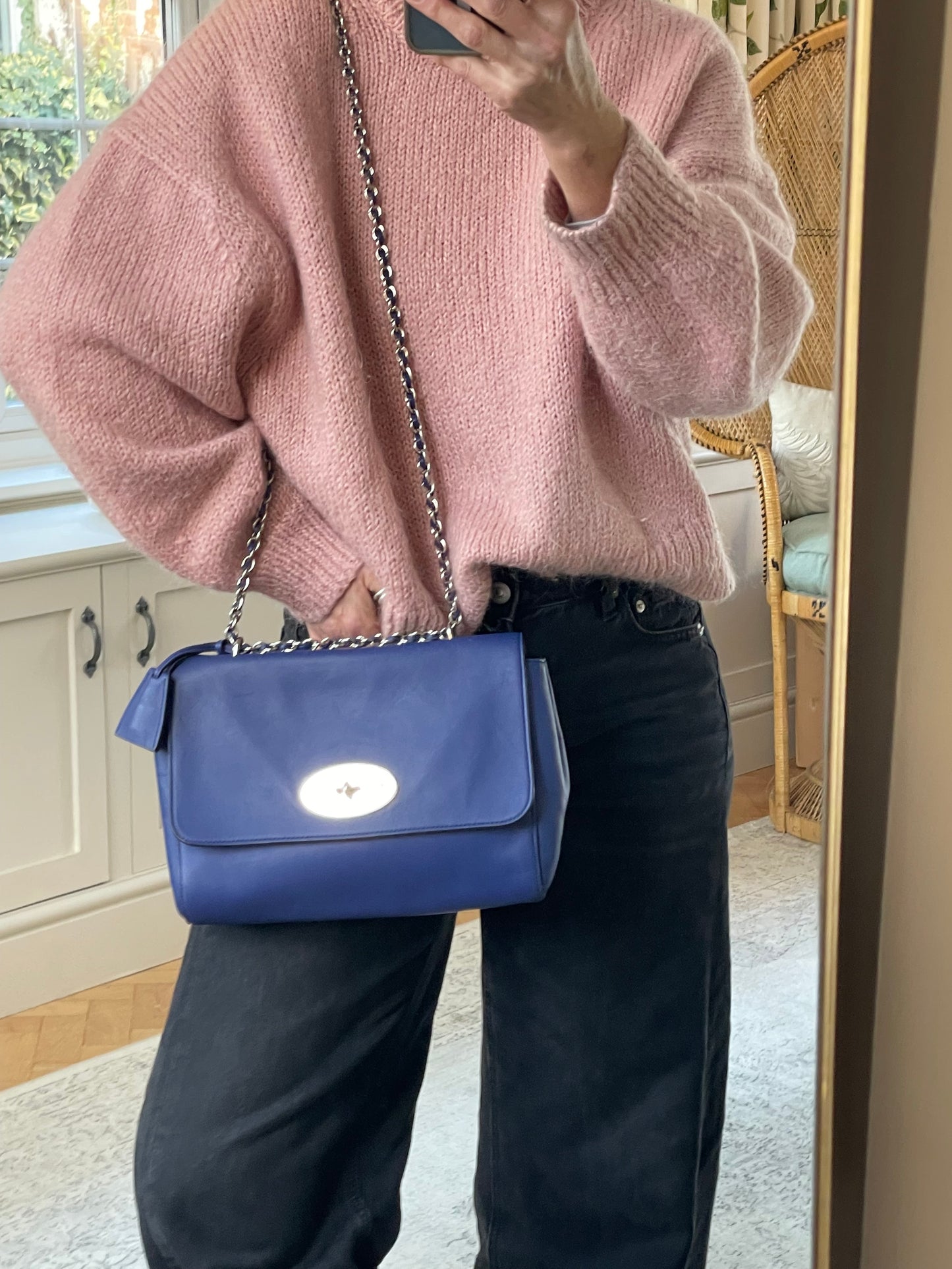 Preloved Mulberry Lily Bag, Medium