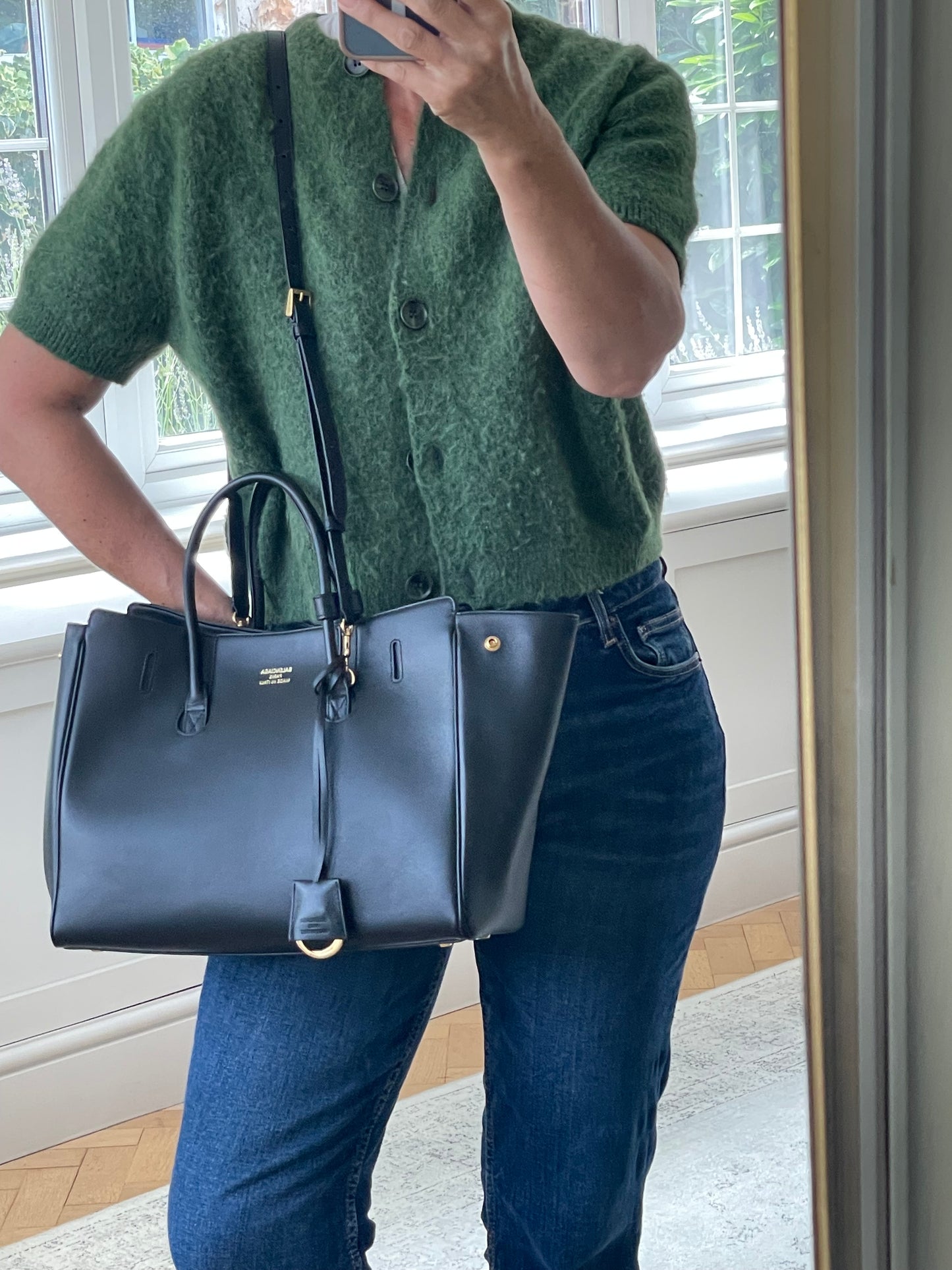 Preloved Balenciaga Hampton Tote Bag, Small