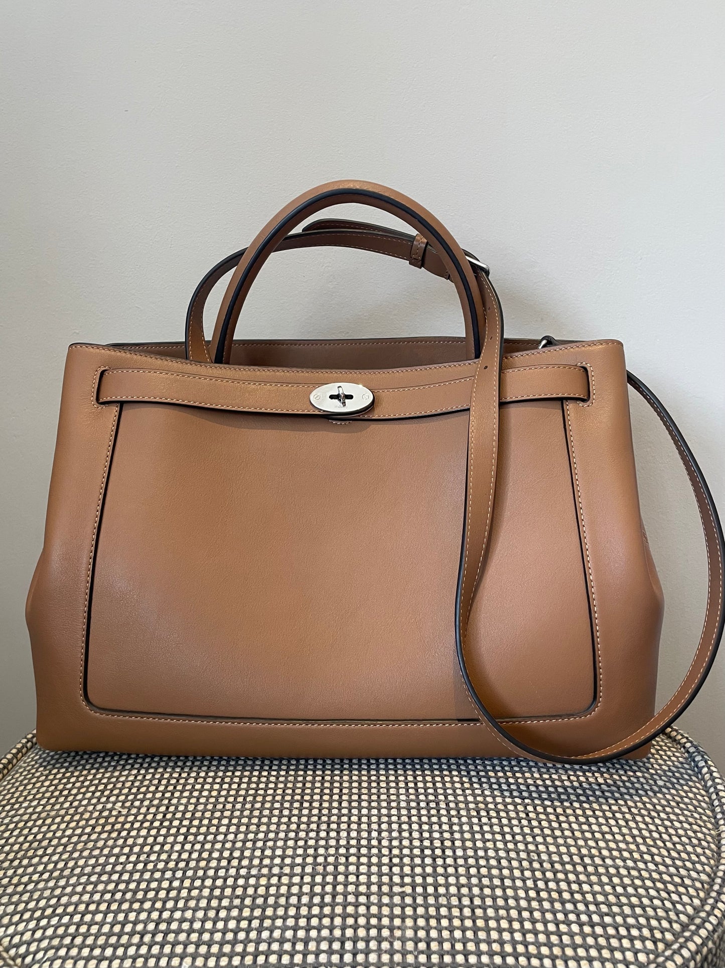 Preloved Mulberry Islington Belted Tote Bag, Large