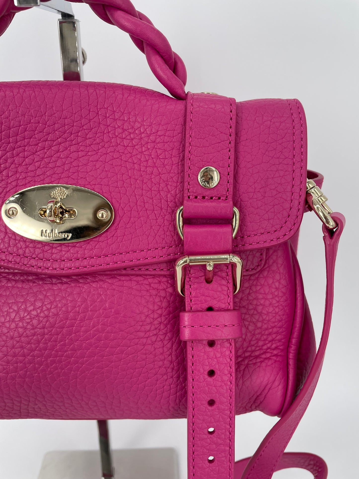 Preloved Mulberry Alexa Satchel Bag, Mini