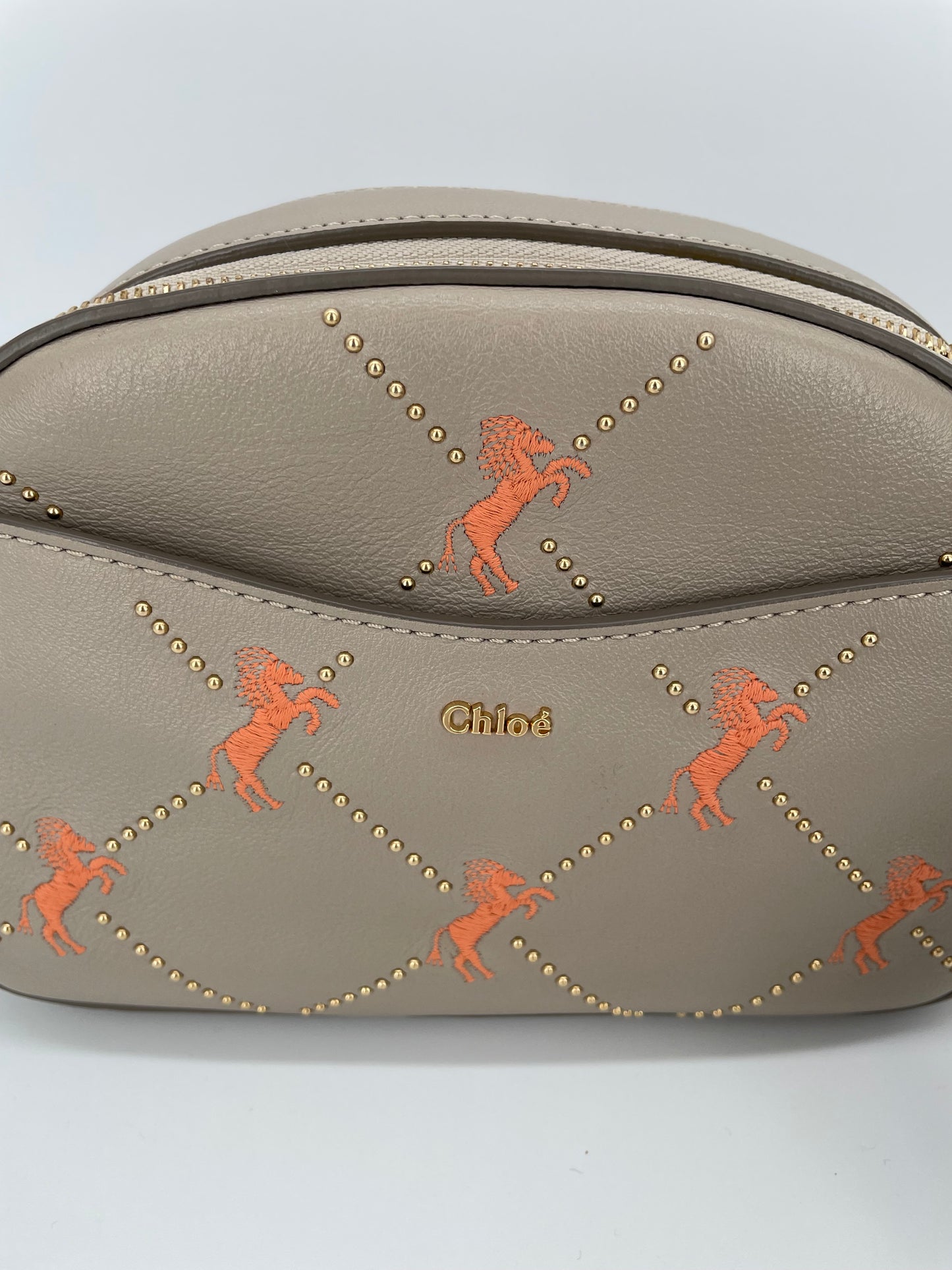 Preloved Chloe Galloping Horse Crossbody Bag