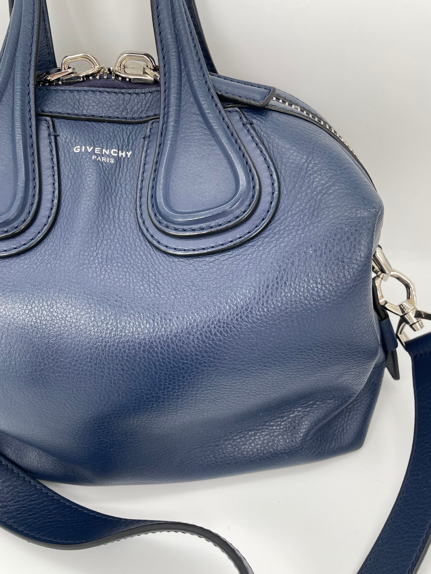 Preloved Givenchy Nightingale Shoulder Tote Bag, Small