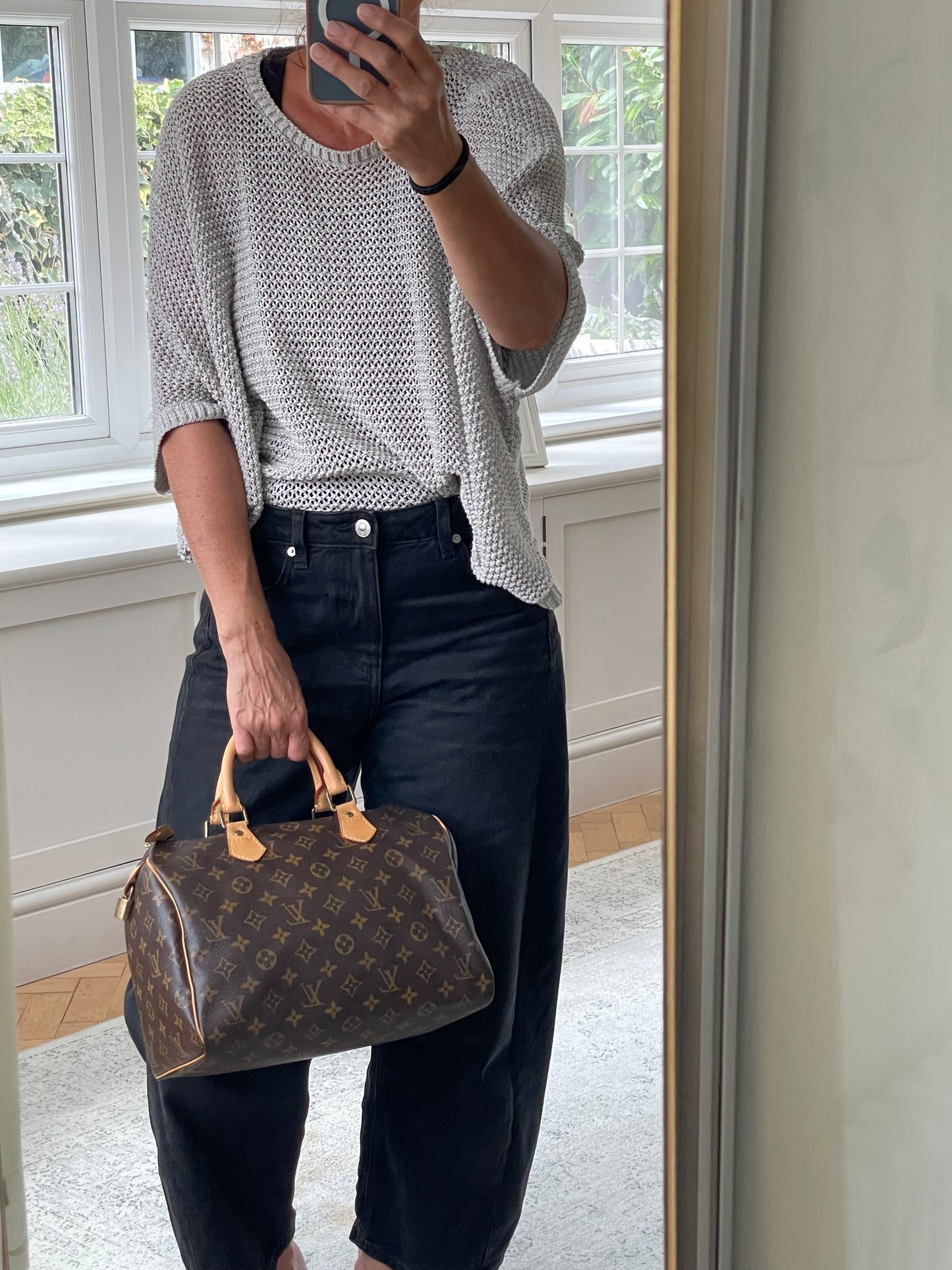 Preloved Vintage Louis Vuitton Speedy Boston Bag, 30