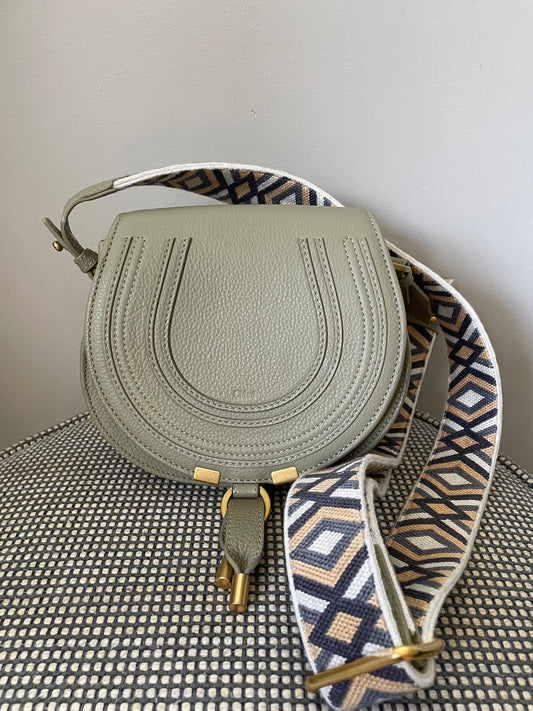 Preloved Chloe Marcie Saddle Crossbody Bag, Small