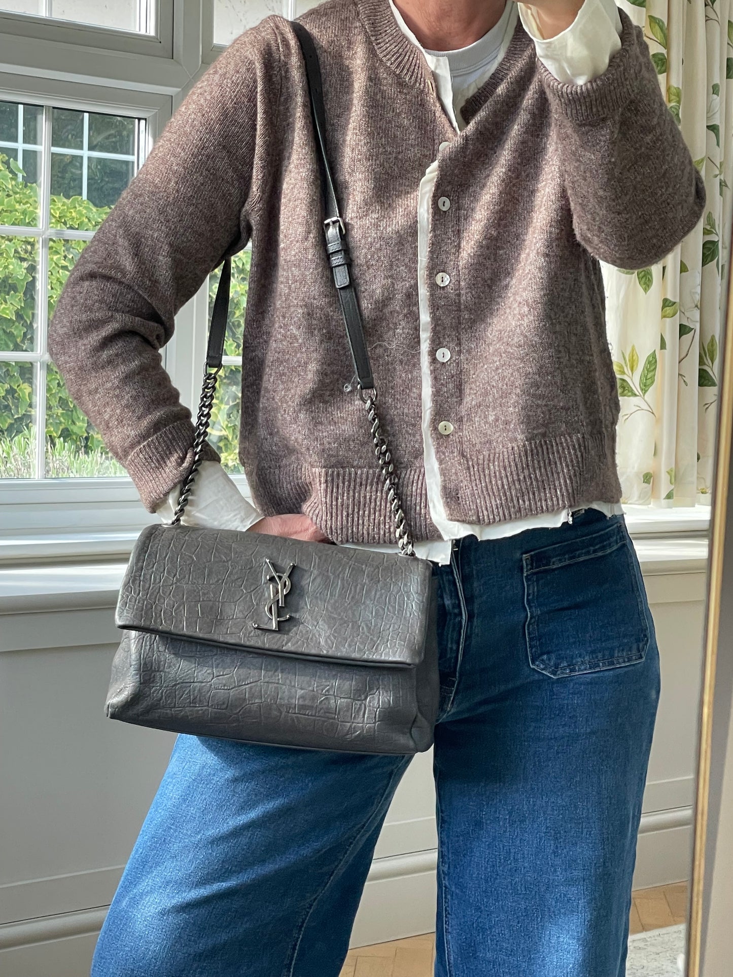 Preloved Yves Saint Laurent  West Hollywood Shoulder Bag, Medium