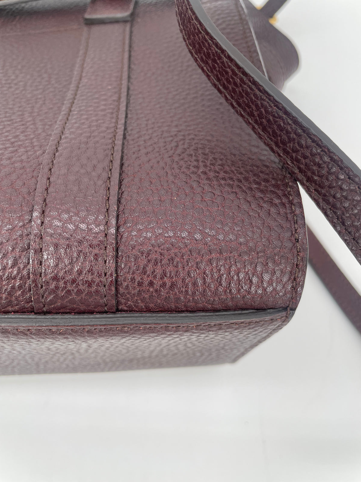 Preloved Mulberry Zipped Bayswater Crossbody Tote, Mini