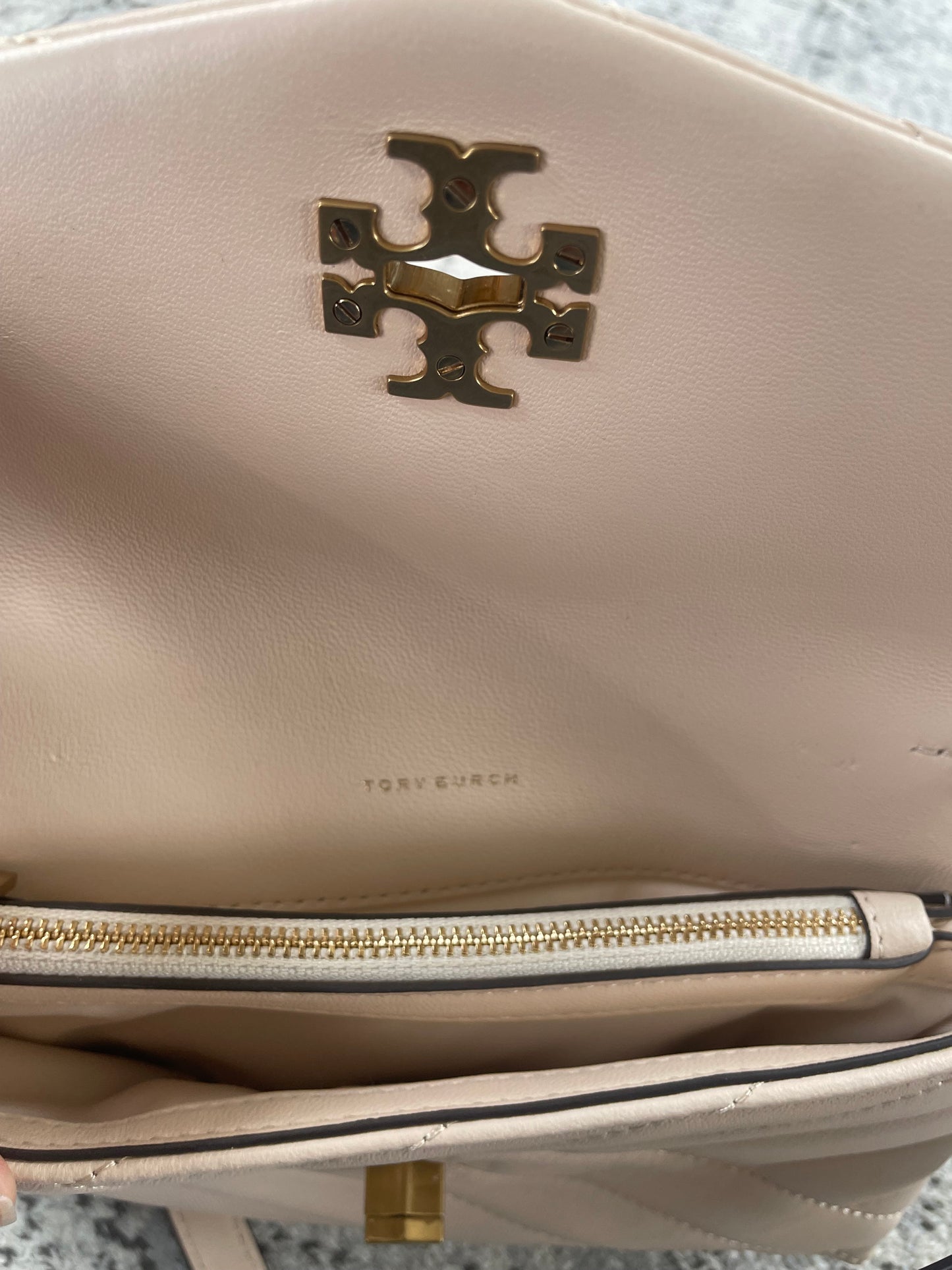 Preloved Tory Burch Kira Chevron Wallet Bag