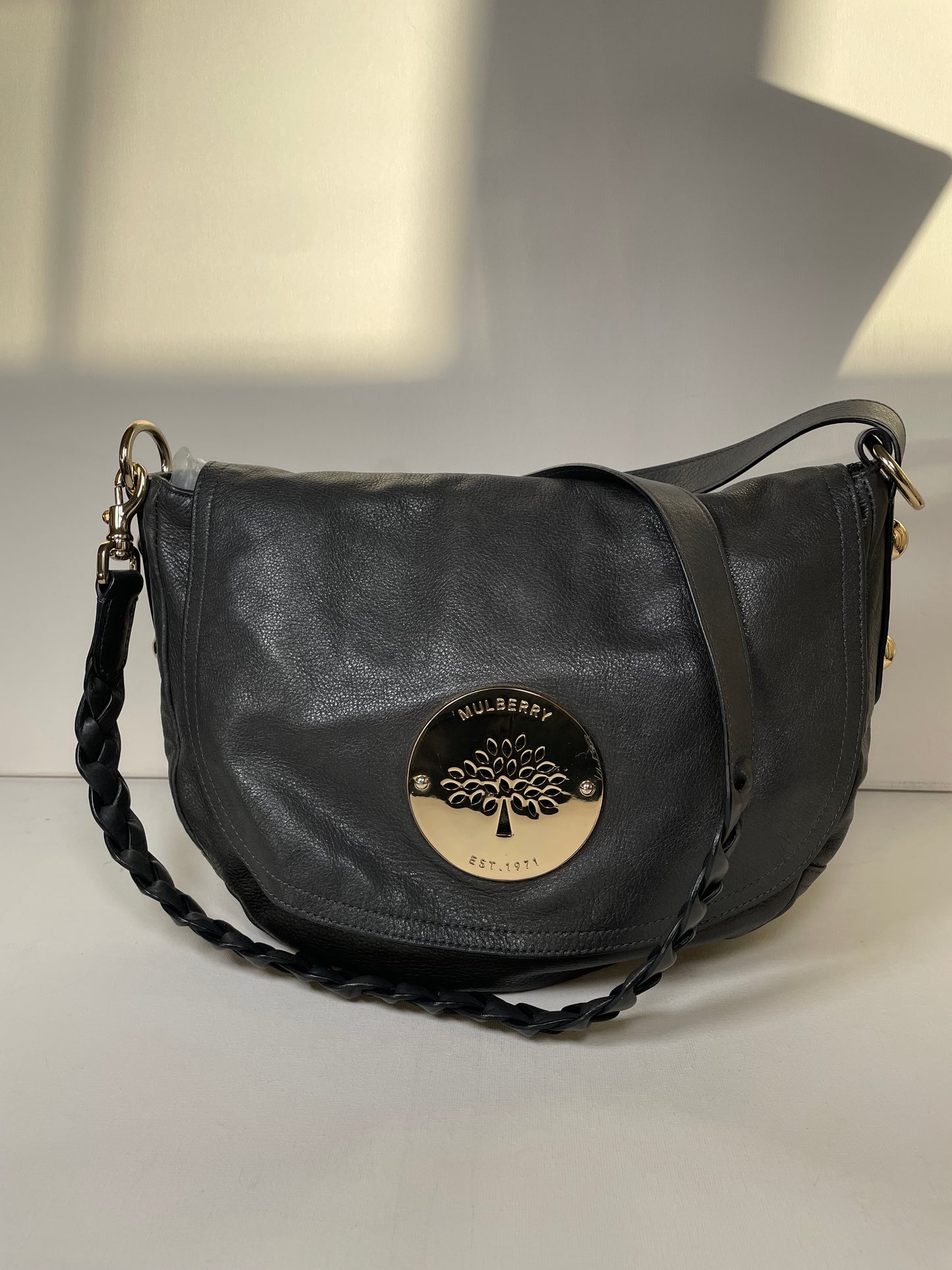 Preloved Mulberry Daria Satchel Shoulder Bag, Medium