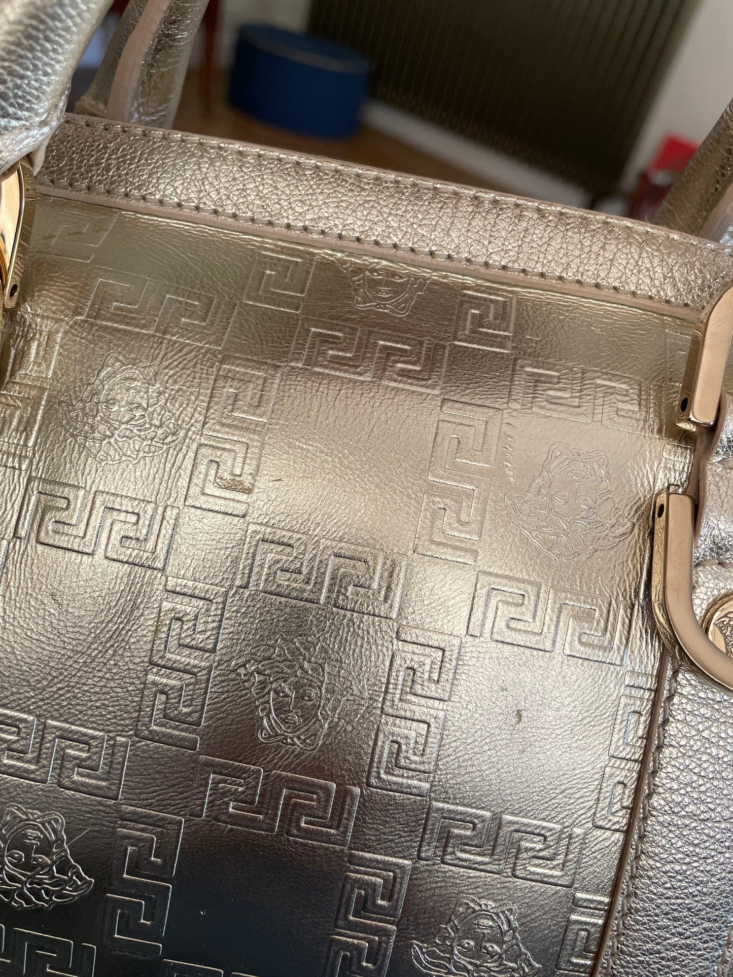 Preloved Vintage Versace Medusa Boston Bag