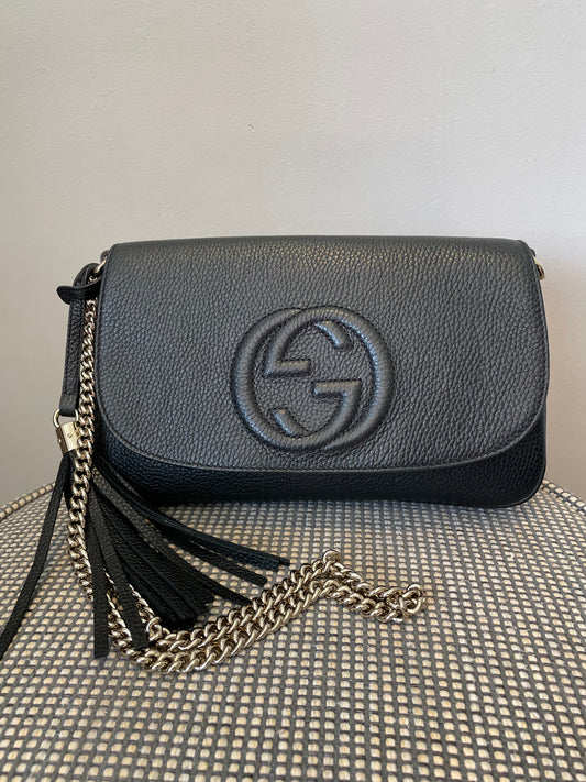 Preloved Gucci Long Soho Chain Shoulder Bag