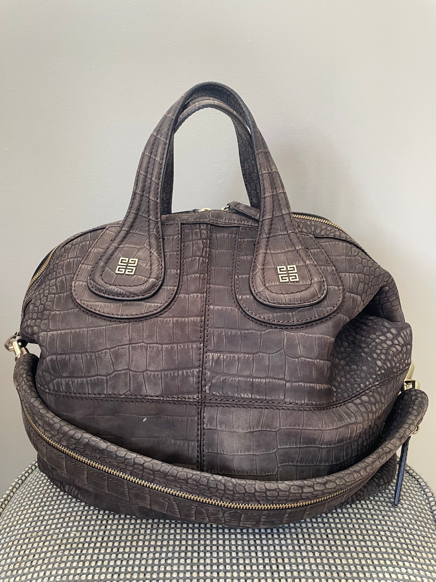Preloved Givenchy Nightingale Tote Bag, Medium