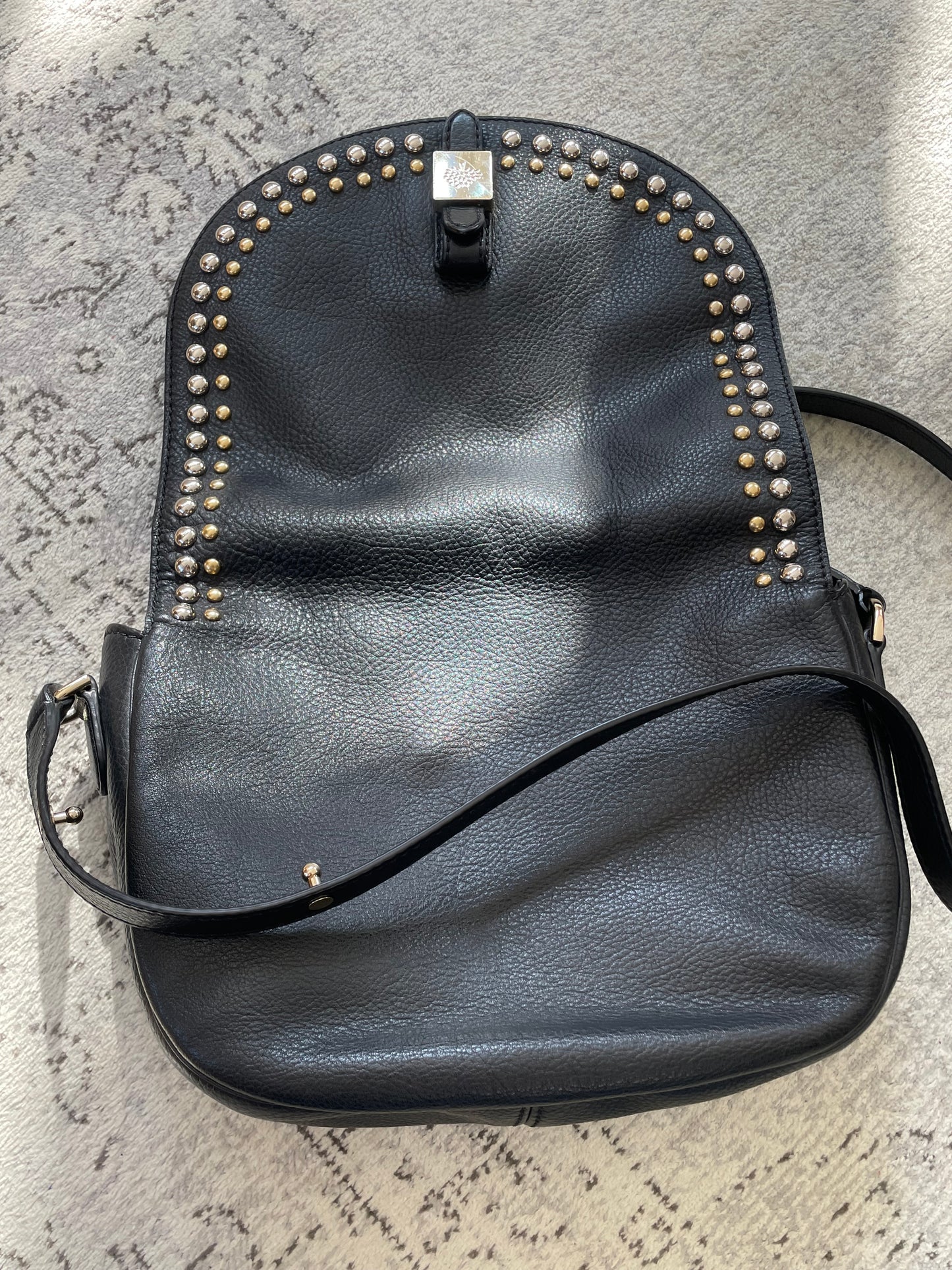 Preloved Mulberry Tessie Satchel shoulder Bag