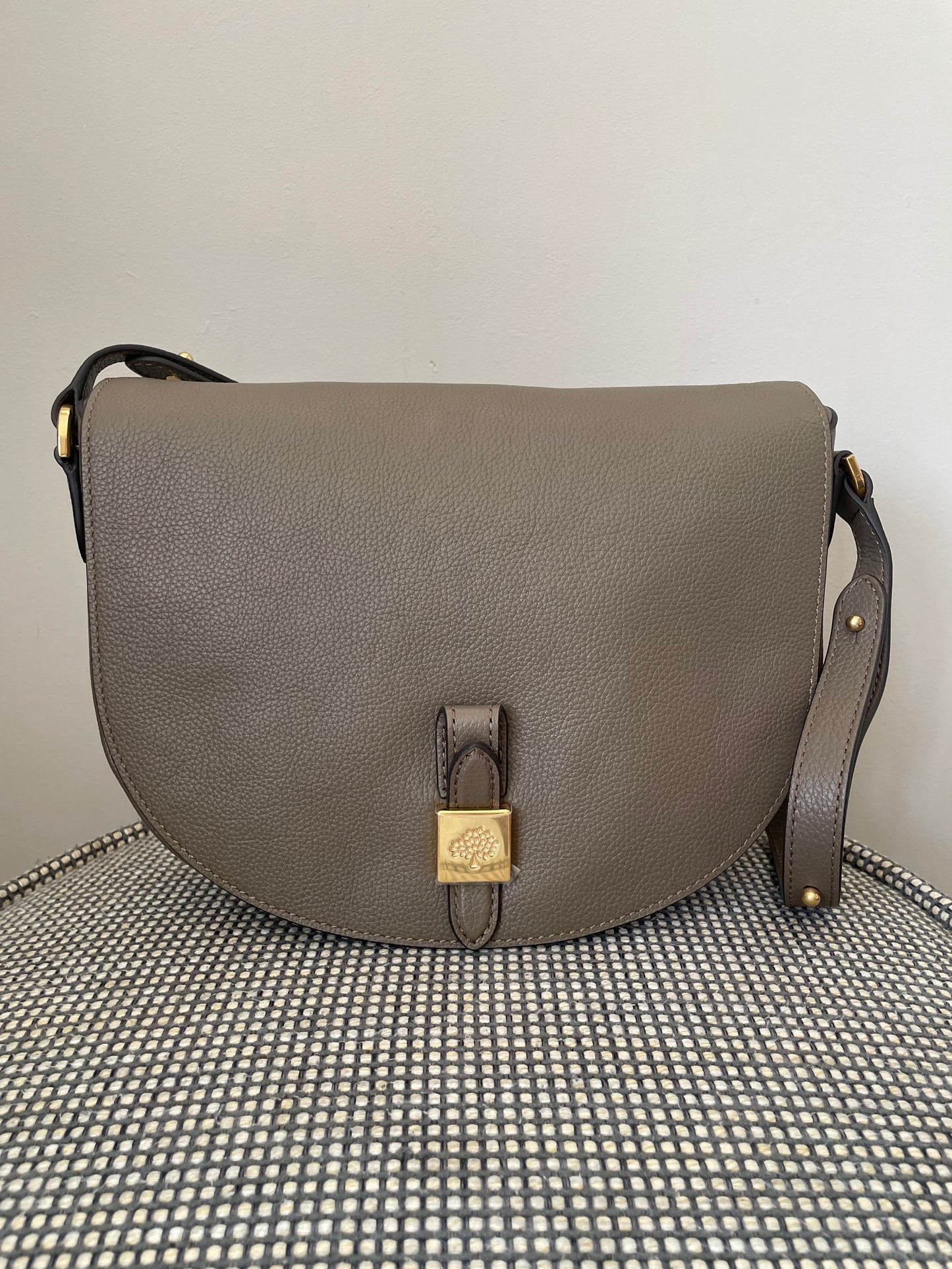 Preloved Mulberry Tessie Satchel Shoulder Bag