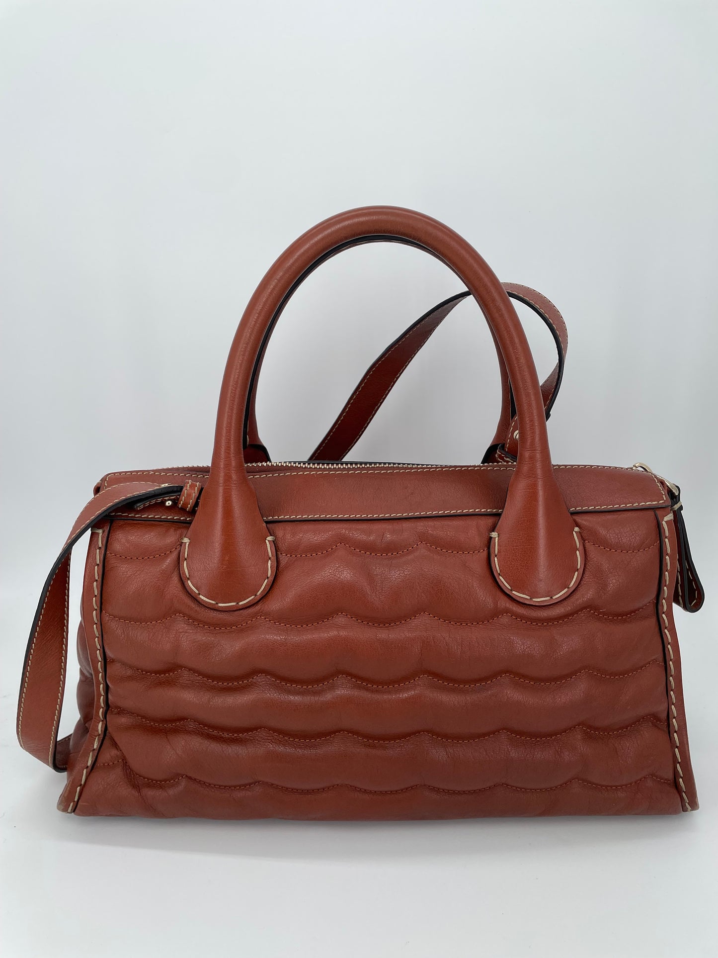 Preloved Chloe Edith Satchel Tote Bag, Medium