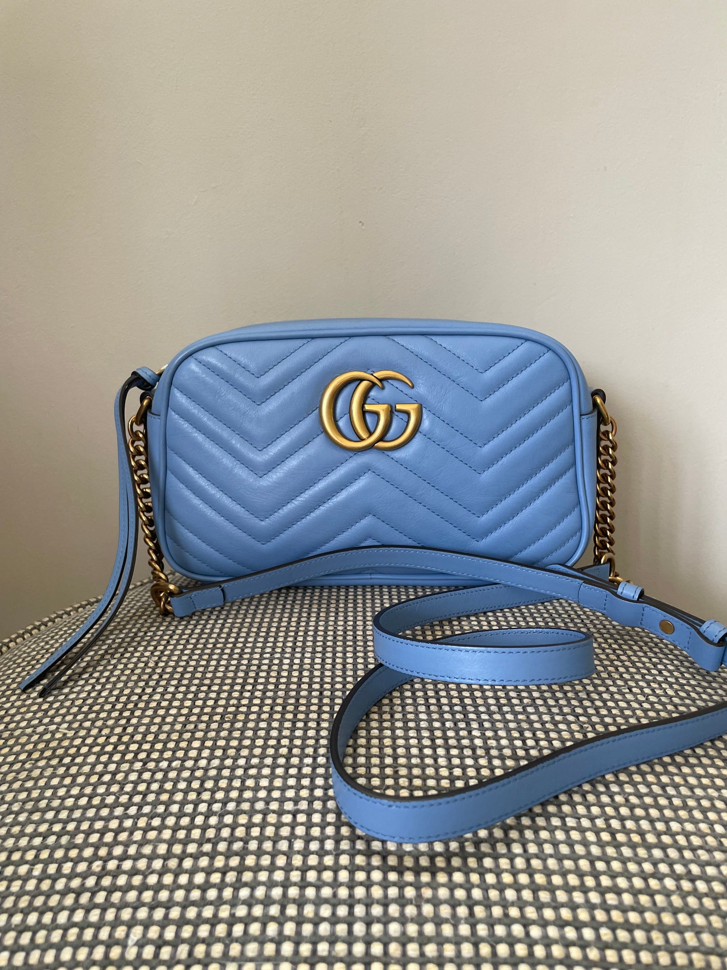 Preloved Gucci Marmont Shoulder Bag, Small