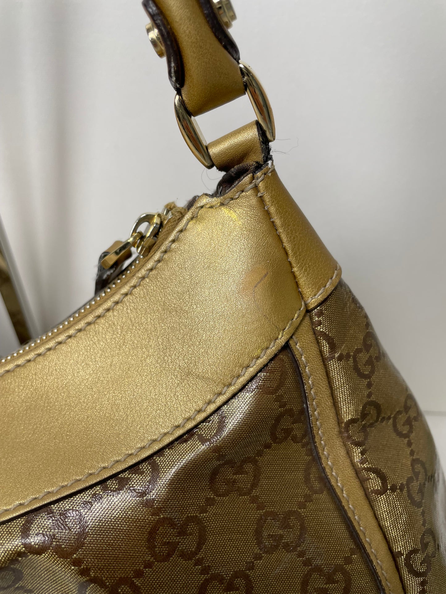 Preloved Gucci D-Ring Shoulder Bag