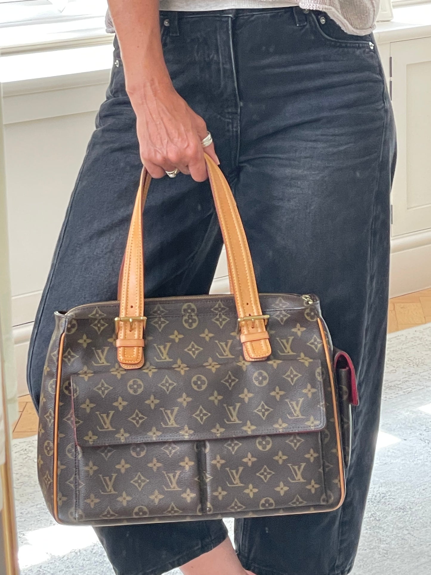 Preloved Louis Vuitton Multipli Cite Shoulder Tote Bag