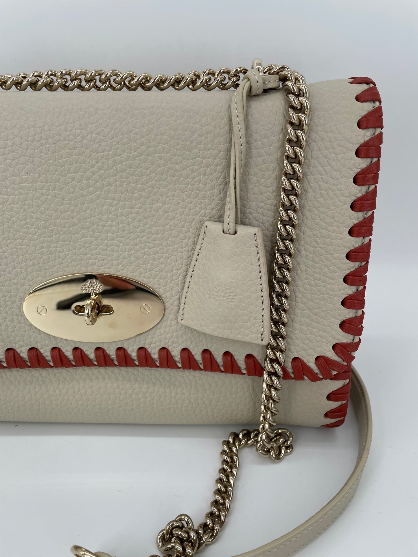 Preloved Mulberry Lily Shoulder Bag, Medium