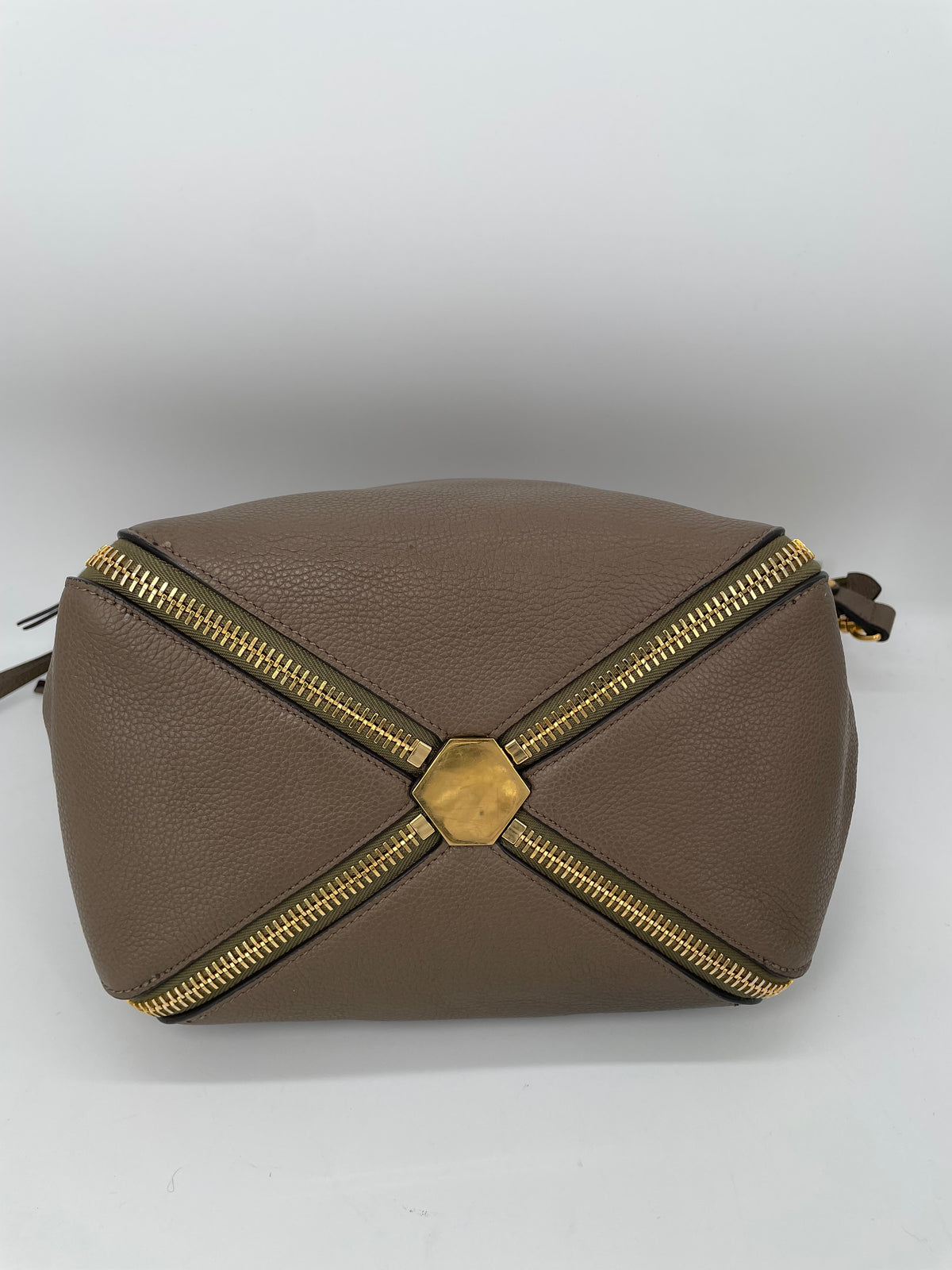 Preloved Mulberry Camden Bucket Shoulder Bag, Medium