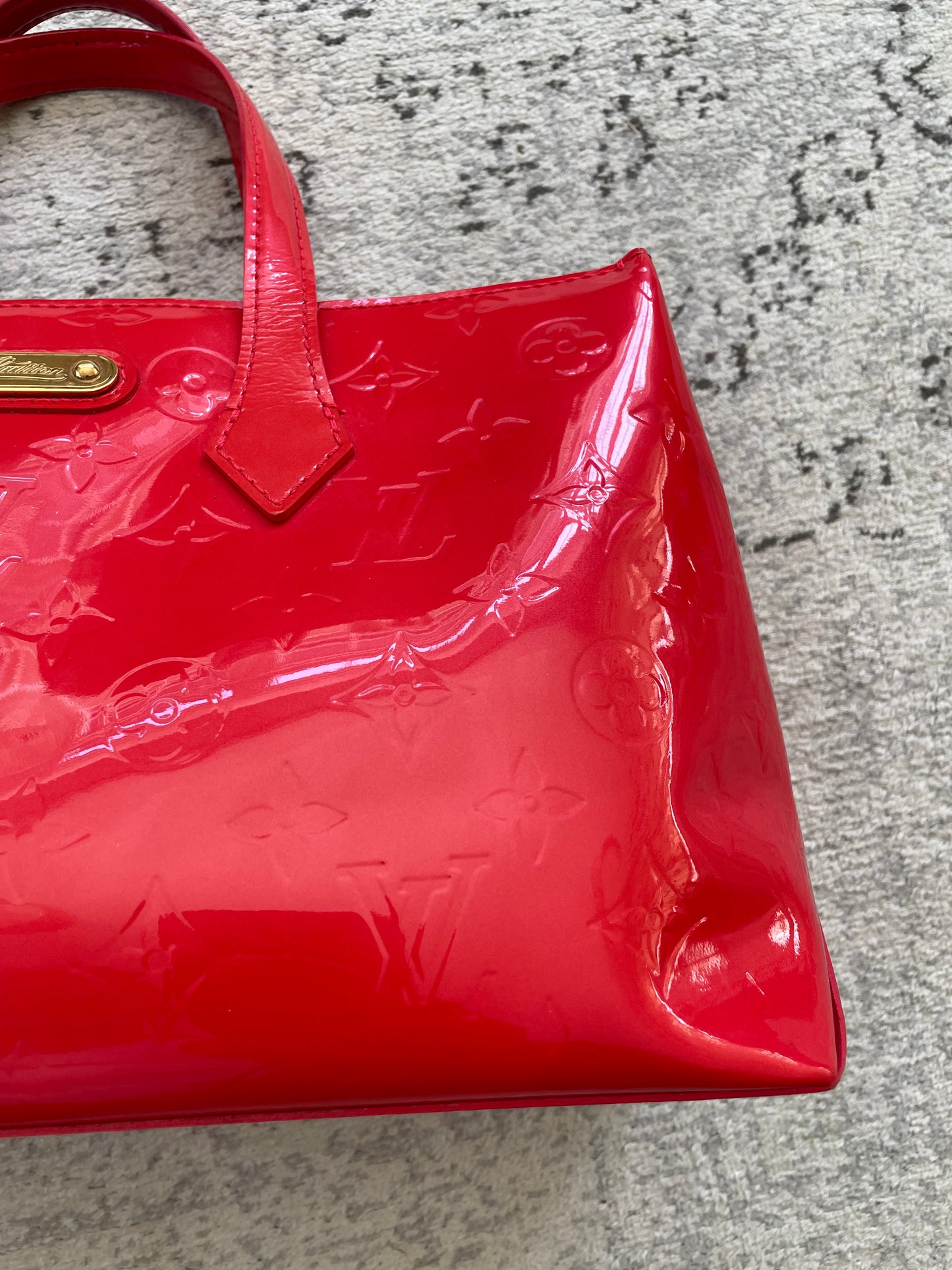 Preloved Louis Vuitton Wilshire Top Handle Tote Bag