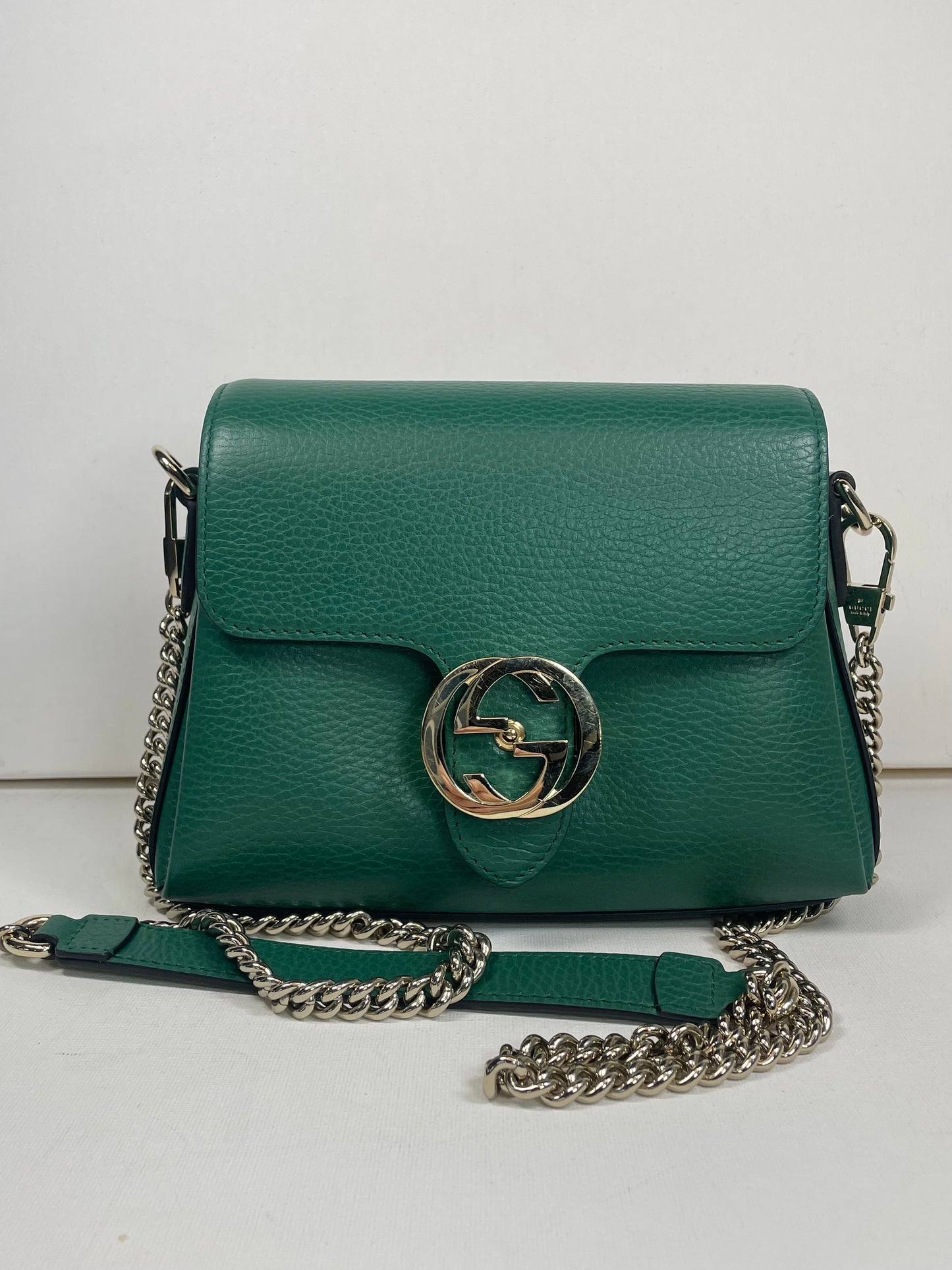 Preloved Gucci Dollar Interlocking G Crossbody Shoulder Bag