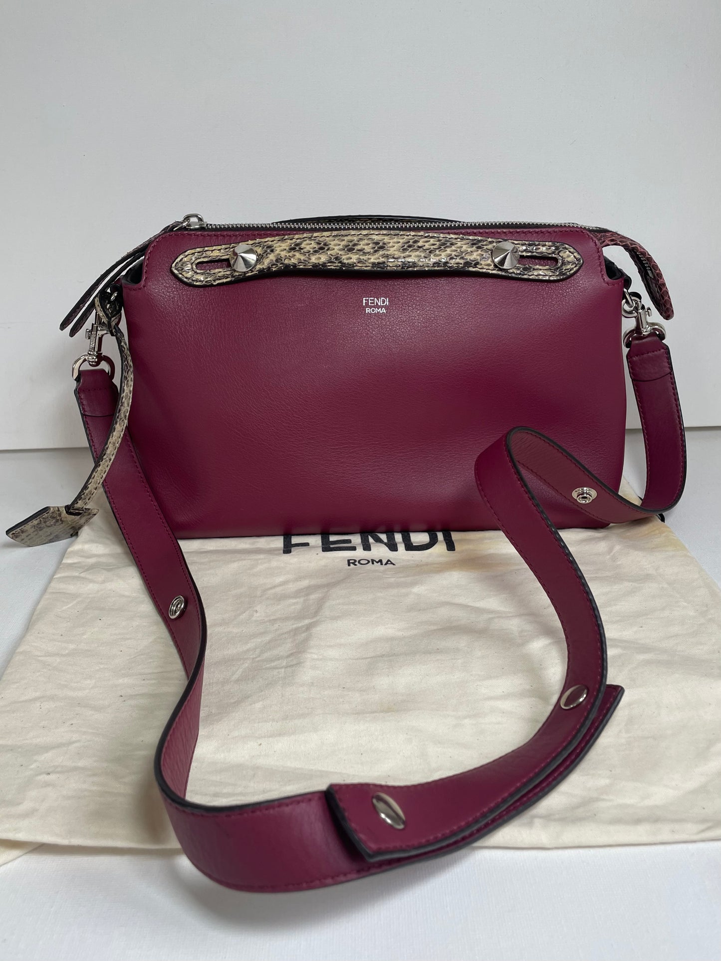 Preloved Fendi By The Way Boston Bag, Small