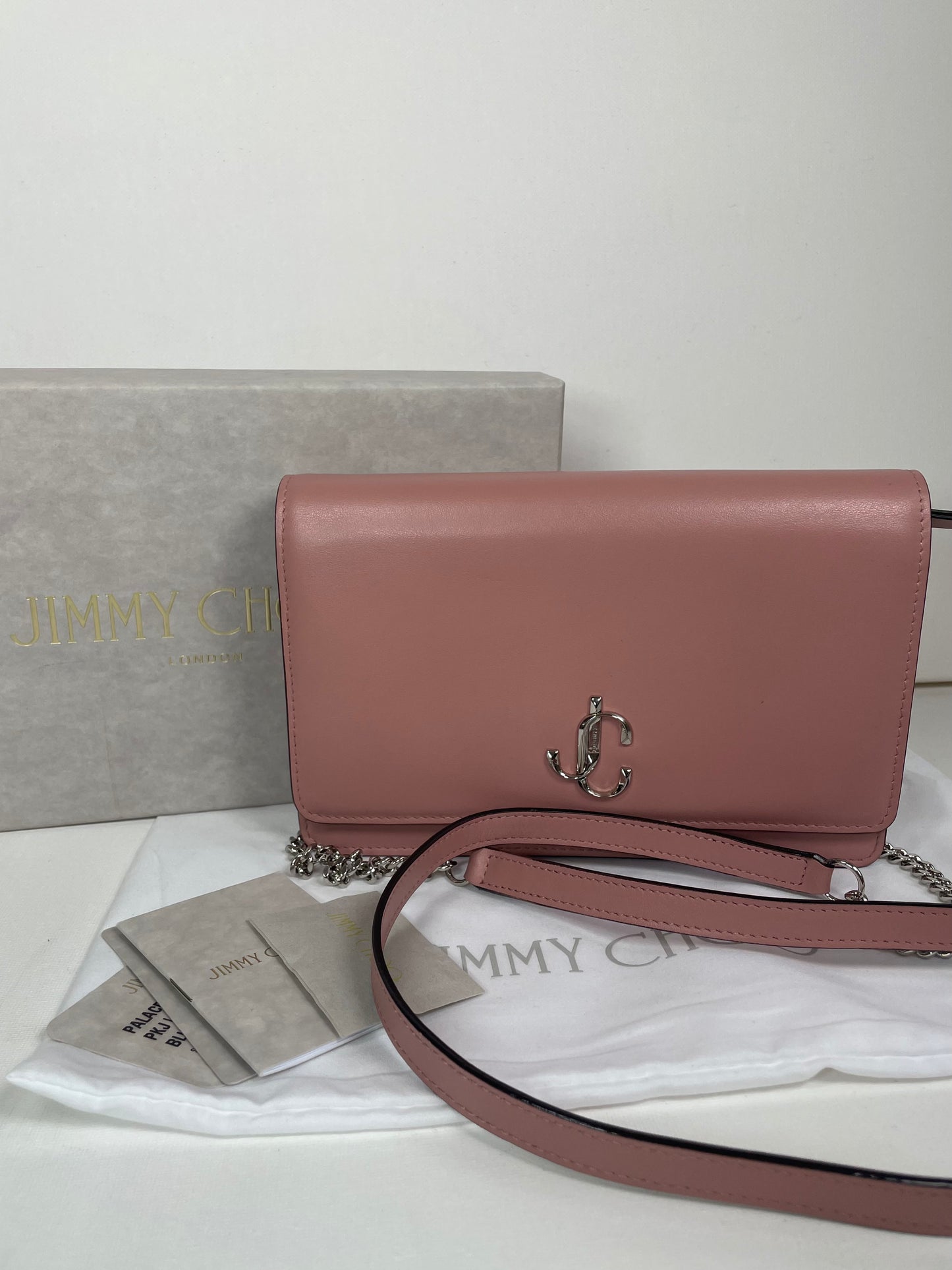 Preloved Jimmy Choo Palace Wallet on Chain