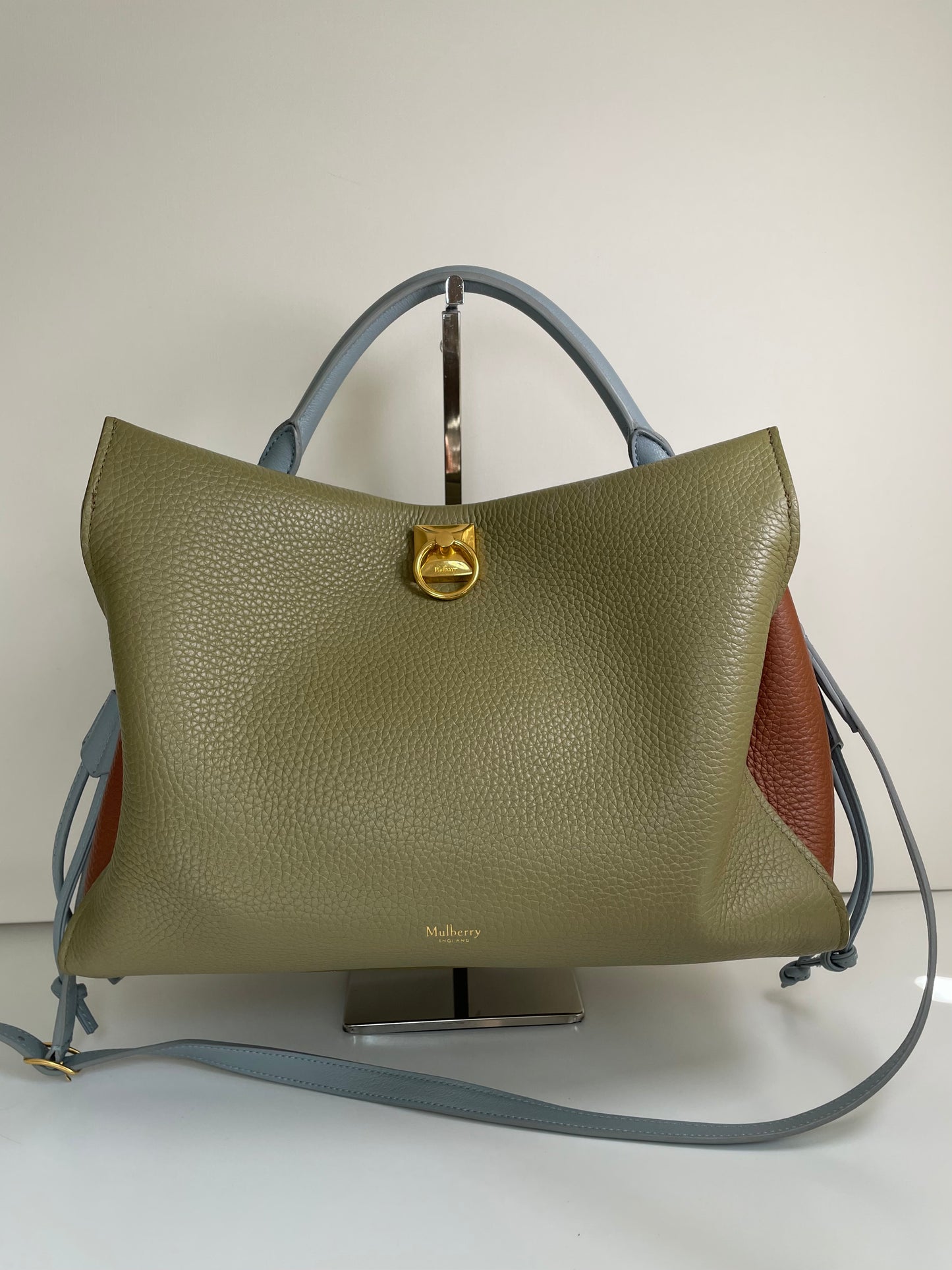 Preloved Mulberry Iris Top Handle Bag, Limited Edition, Large