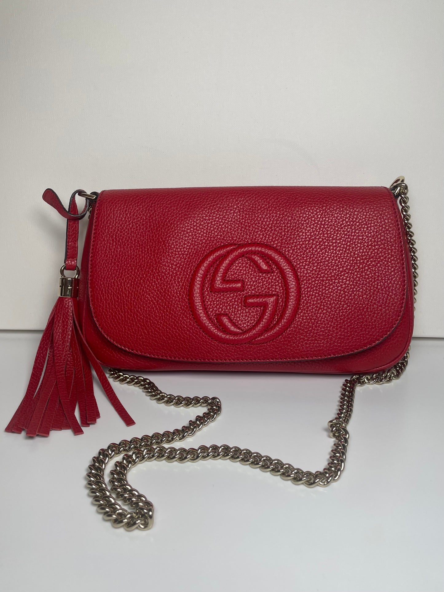 Preloved Gucci Long Soho Chain Shoulder Bag