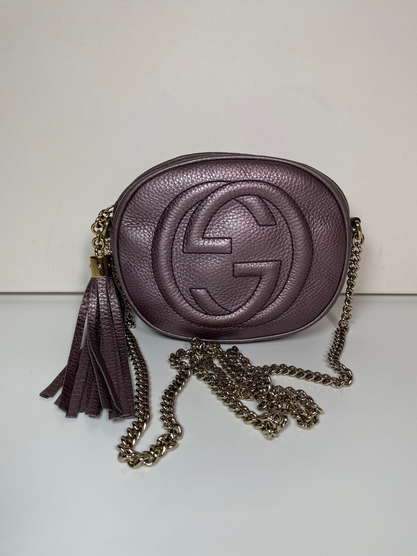 Preloved Gucci Soho Chain Crossbody Bag, Mini